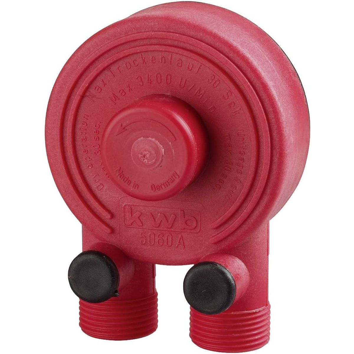 kwb Kombi-Pumpe P60 Bohrmaschinen-Pumpe 3000 l/h, selbstansaugend, Gewinde-Anschluss R 3/4 , f. Schlauch-Adapter 44593 und 44654 Zoll, Made in Germany - Bild 1