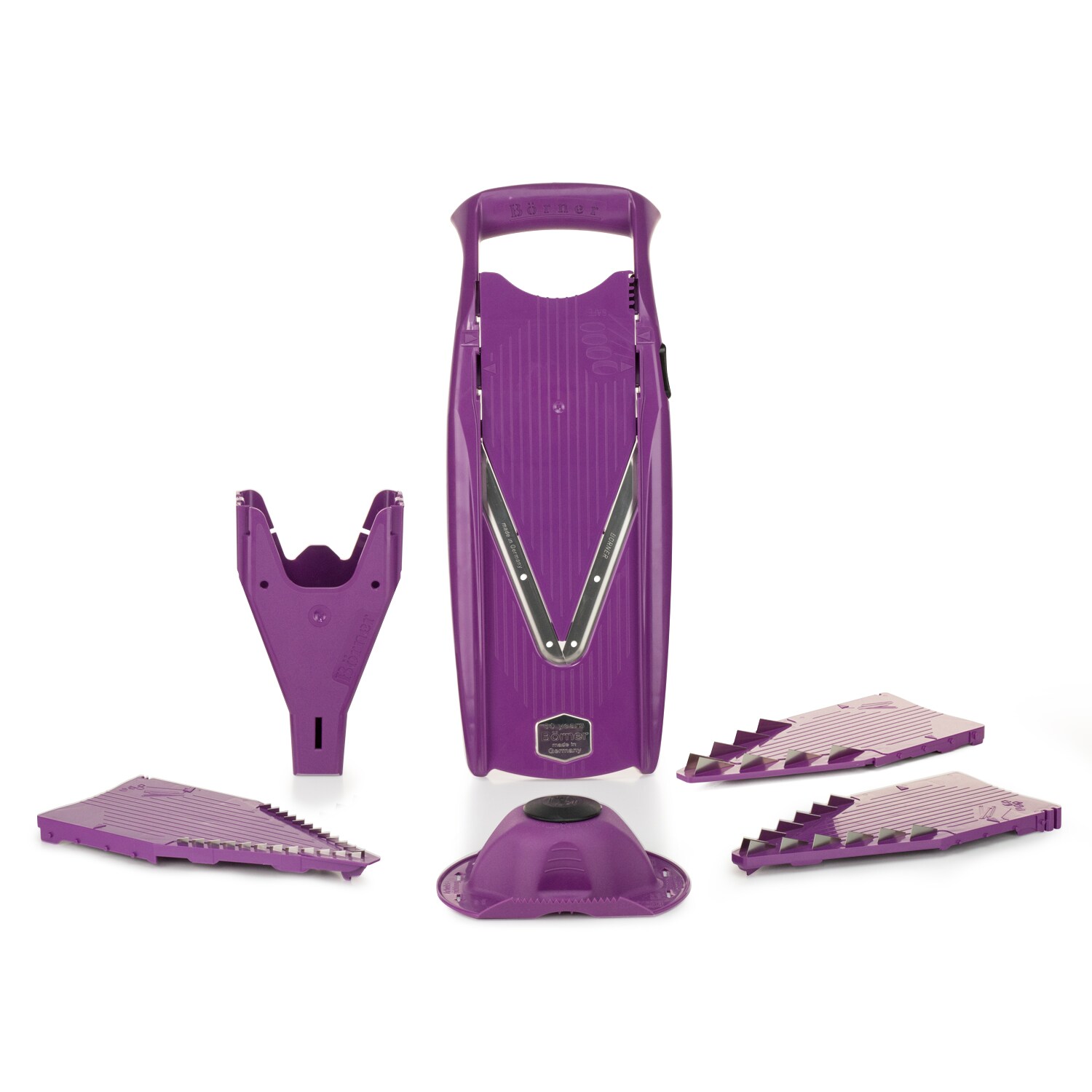 Borner V5-Slicer Starter Set kitchen vegetable slicer cutter for tomatos onions potato grater kitchenutensils v slicer | 04018093581906