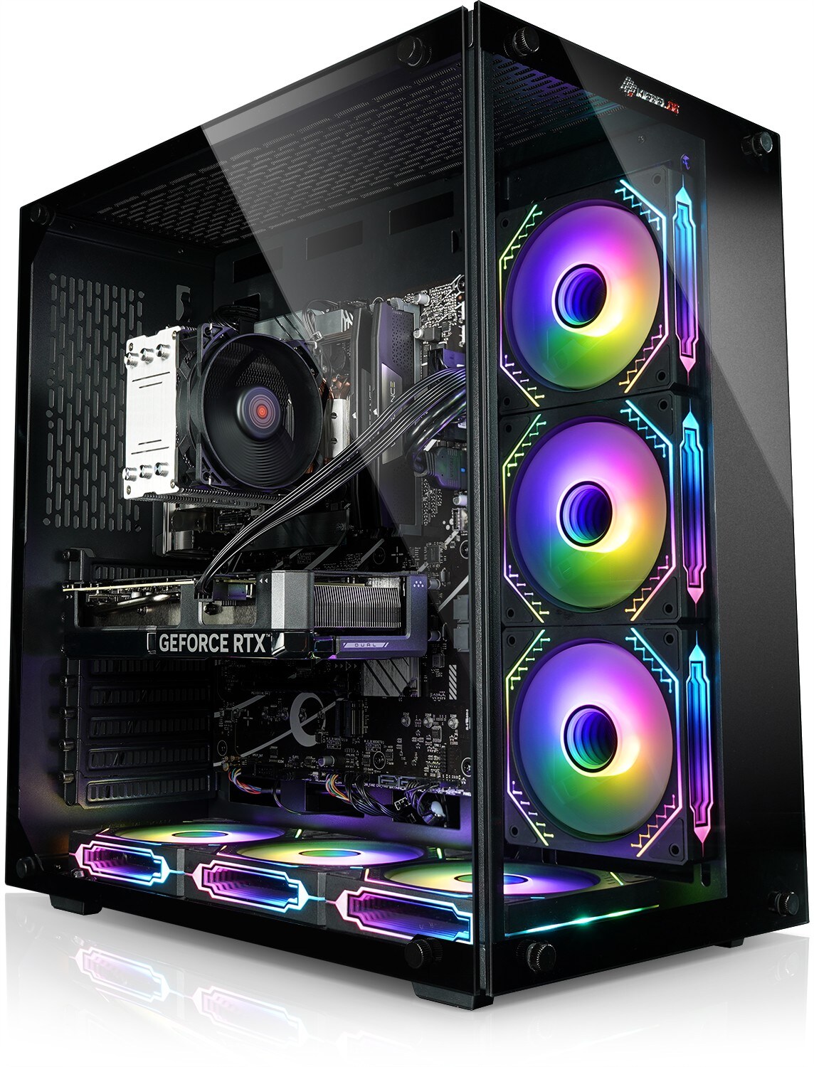 Gaming PC Panorama 14 Intel Core i5-14400F, 16GB DDR4, NVIDIA RTX 3050 8 GB, 1TB SSD, Windows 11 | 04260185622473