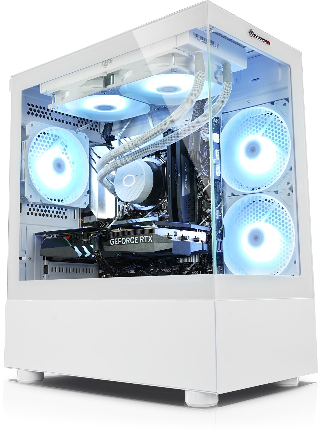 Gaming PC InvaderXS V AMD Ryzen 7 9700X, 64GB DDR5, NVIDIA RTX 5070 12 GB, 4TB SSD, Windows 11