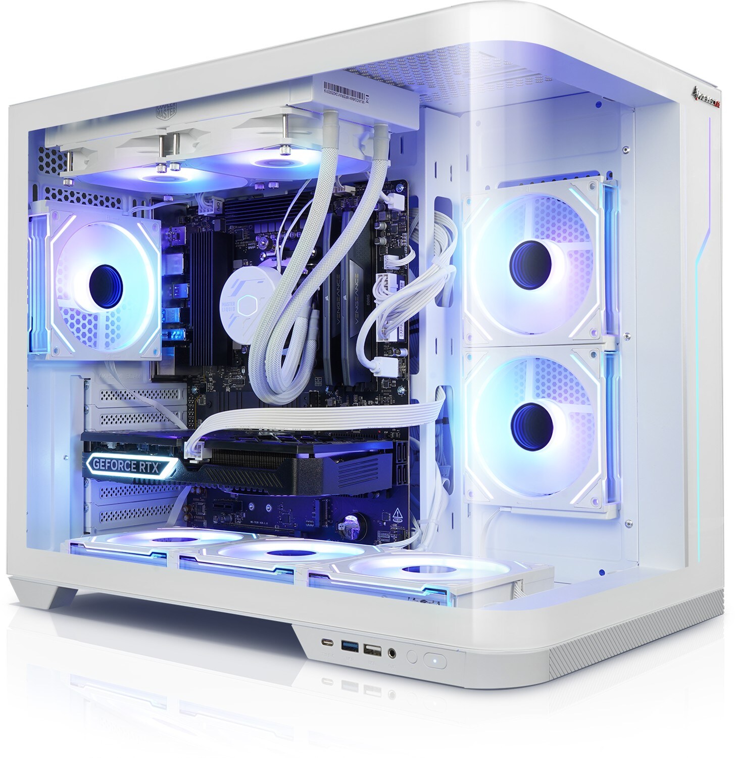 Gaming PC Panorama Curve IX AMD Ryzen 9 9900X, 32GB DDR5, NVIDIA RTX 5070 12 GB, 2TB SSD, Windows 11 - Bild 1