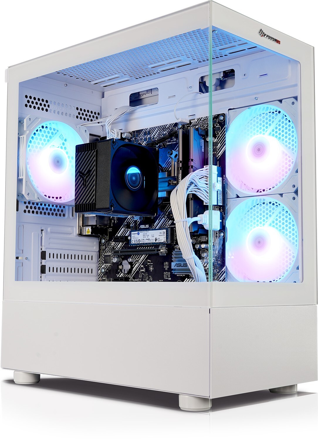 Gaming PC Speed V AMD Ryzen 7 5700G, 32GB DDR4, AMD Vega Grafik, 1TB SSD, WLAN, Windows 11