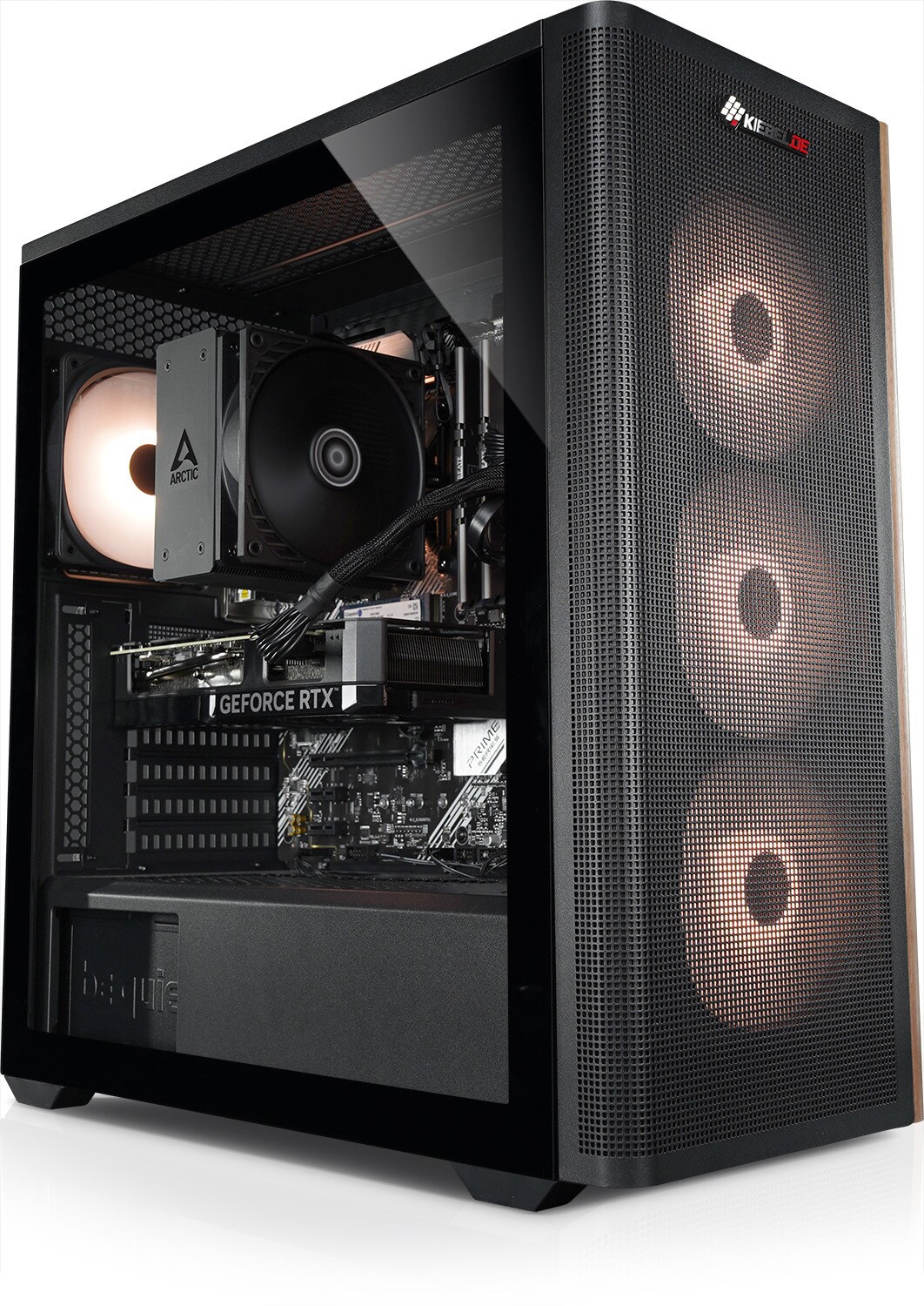 Gaming PC Wooden VIII AMD Ryzen 7 8700F, 32GB DDR5, AMD Radeon RX 9070 16 GB, 2TB SSD, Windows 11 | 04099836010020