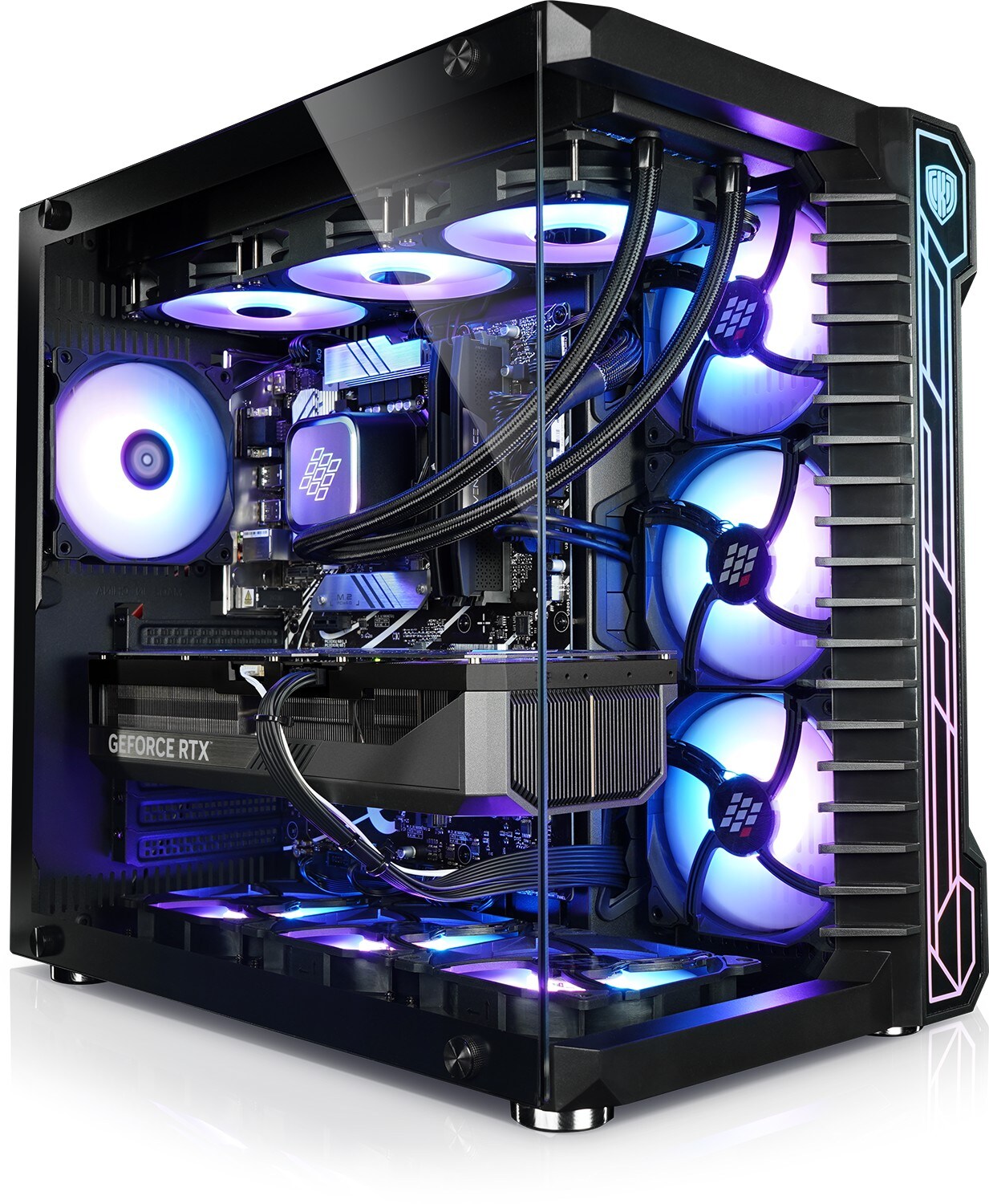 Gaming PC Panorama XL VIII AMD Ryzen 7 8700F, 32GB DDR5, NVIDIA RTX 5070 12 GB, 1TB SSD, Windows 11 | 04099836010761