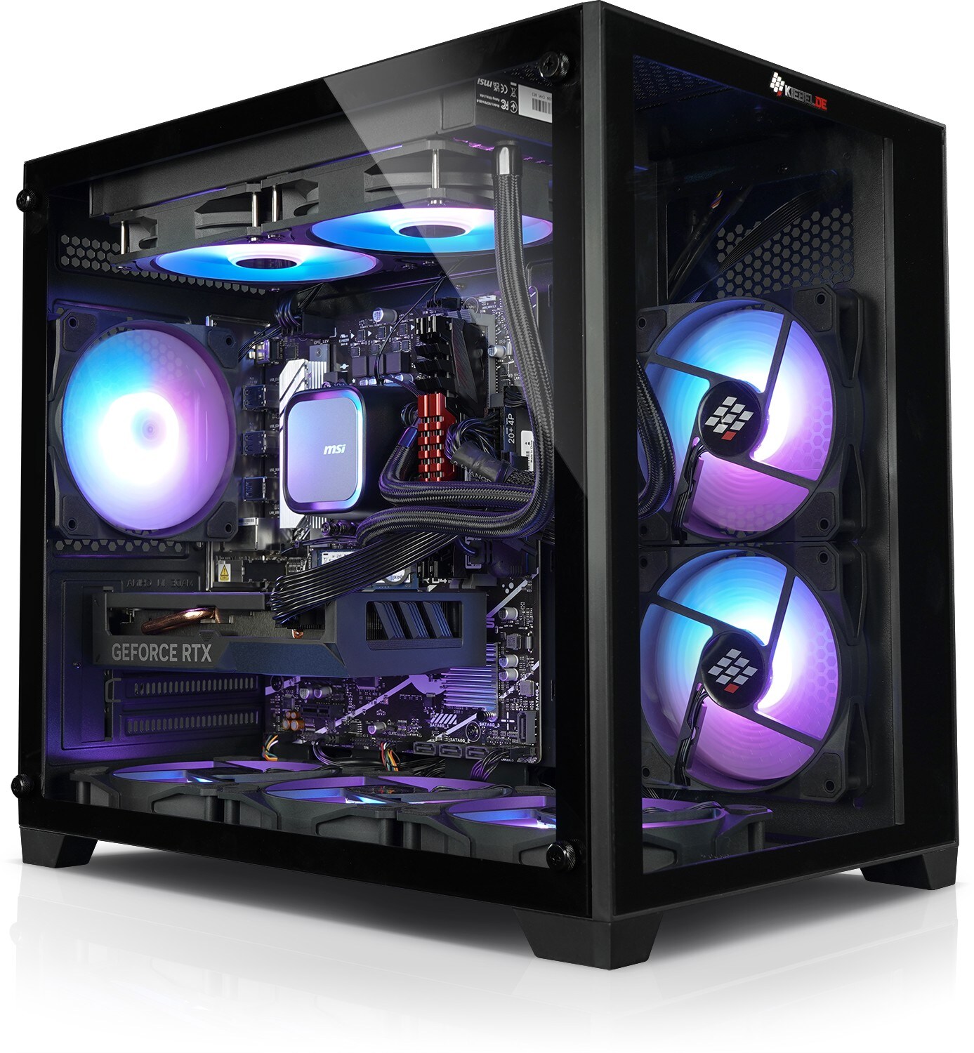 Gaming PC Panorama XS Intel Core i7-14700KF, 64GB DDR4, NVIDIA RTX 5070 12 GB, 4TB SSD, WLAN, Windows 11 | 04099836010846