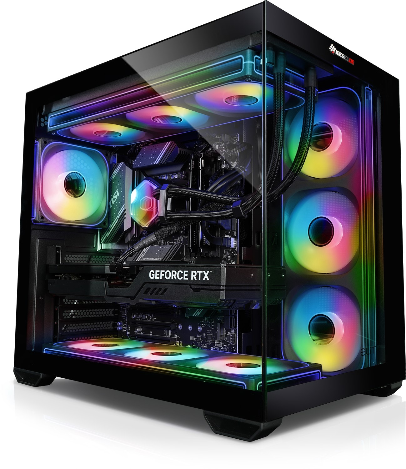 Gaming PC Panorama 14 Intel Core i9-14900KF, 32GB DDR4, NVIDIA RTX 5070 12 GB, 1TB SSD, WLAN, Windows 11 - Bild 1