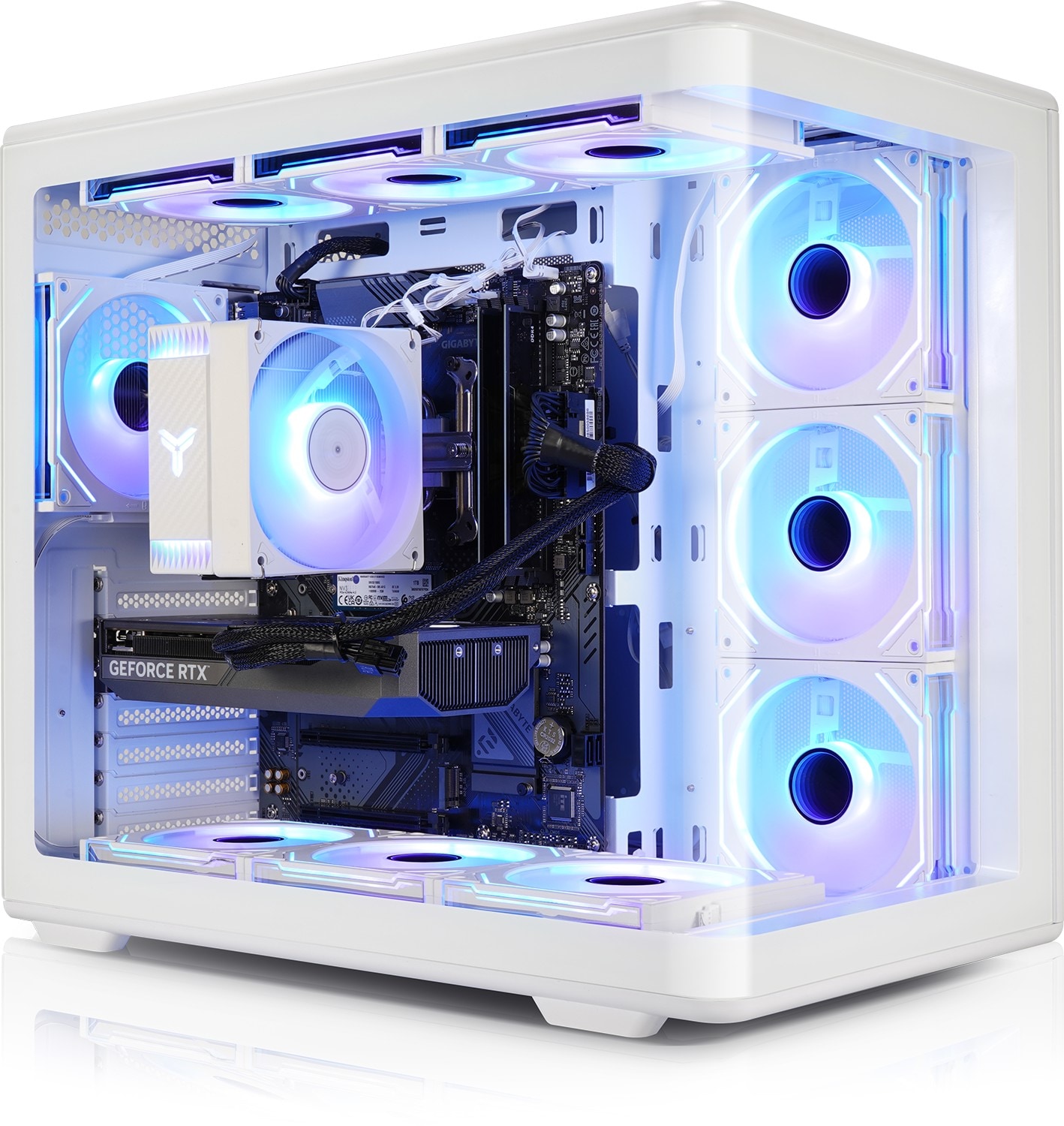Gaming PC Panorama VIII AMD Ryzen 7 8700F, 16GB DDR5, NVIDIA RTX 5060 8 GB, 1TB SSD, Windows 11 - Bild 1