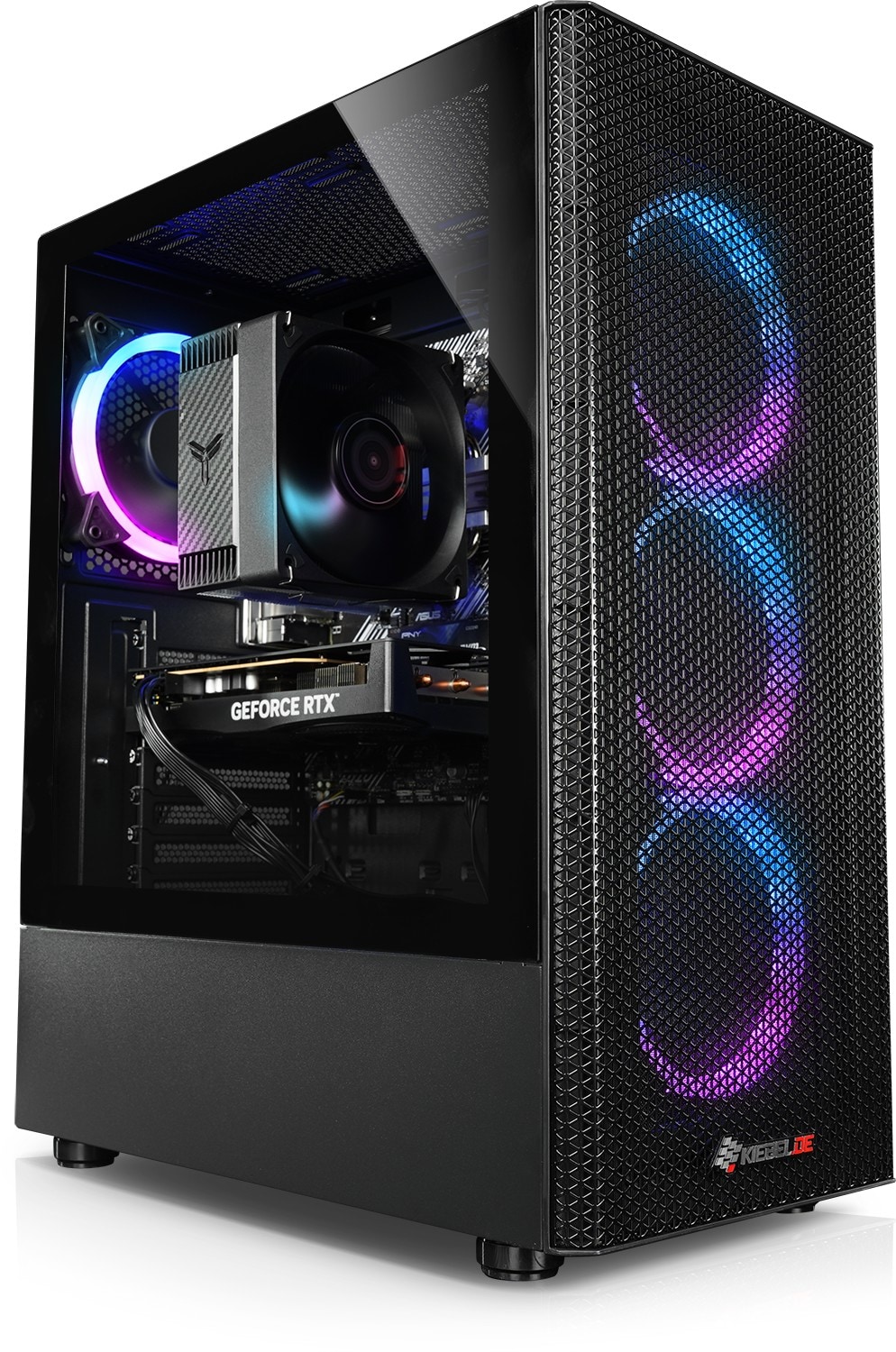 Gaming PC Raptor VIII AMD Ryzen 7 8700F, 16GB DDR5, NVIDIA RTX 5060 8 GB, 1TB SSD, WLAN, Windows 11 - Bild 1