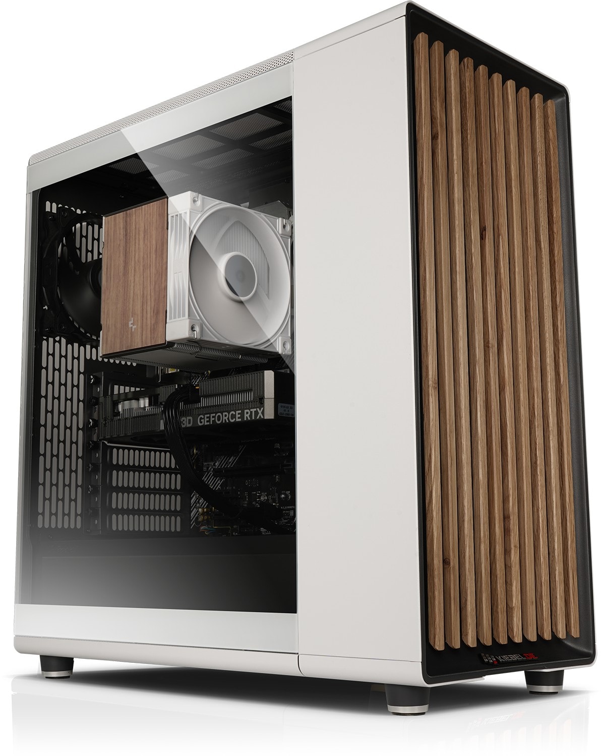 Gaming PC White Forest V AMD Ryzen 7 5700X, 32GB DDR4, NVIDIA RTX 5060 8 GB, 1TB SSD, Windows 11 - Bild 1