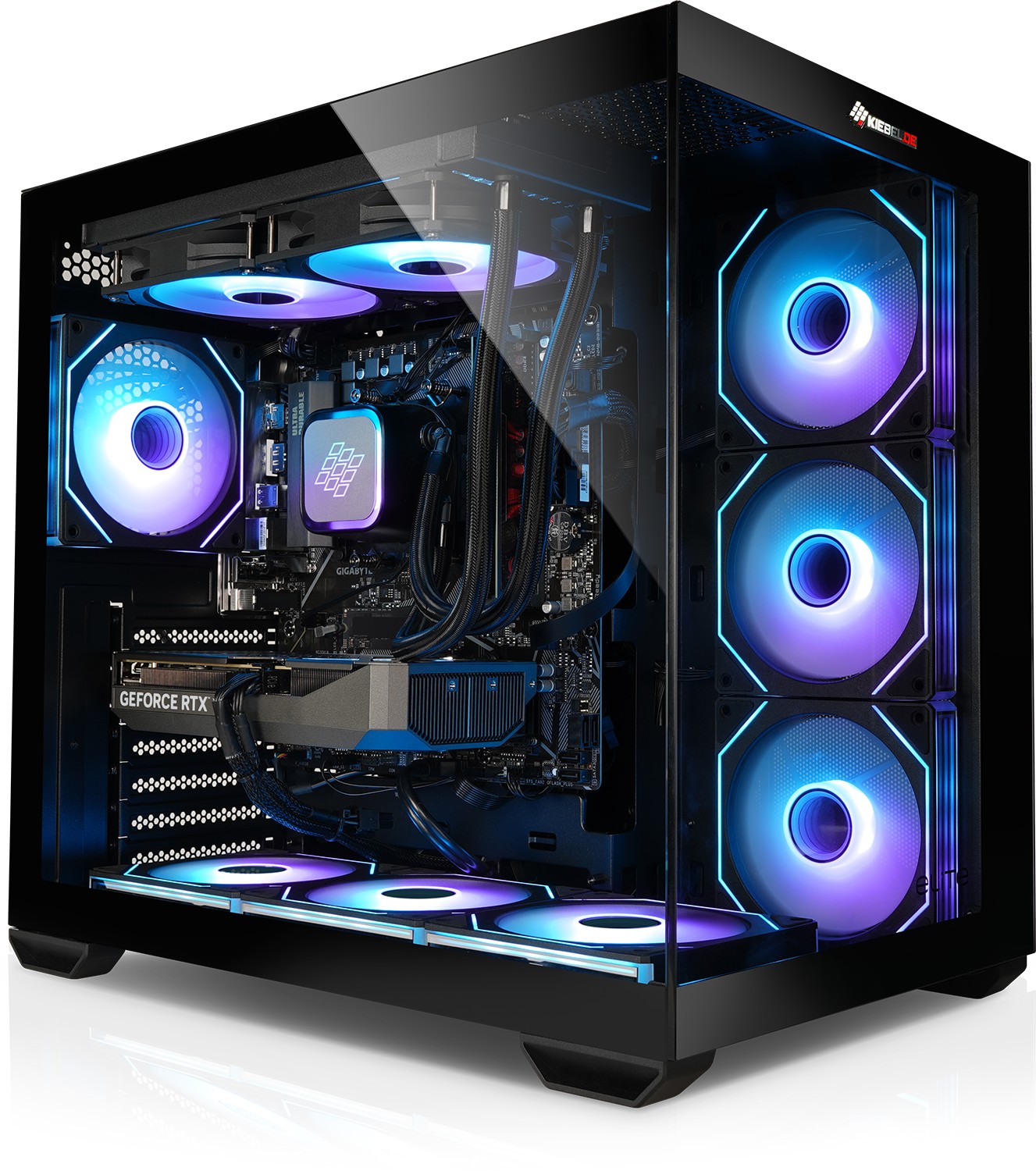 Gaming PC Panorama 12 Intel Core i9-12900KF, 32GB DDR4, NVIDIA RTX 5060 Ti 16 GB, 1TB SSD, WLAN, Windows 11 - Bild 1