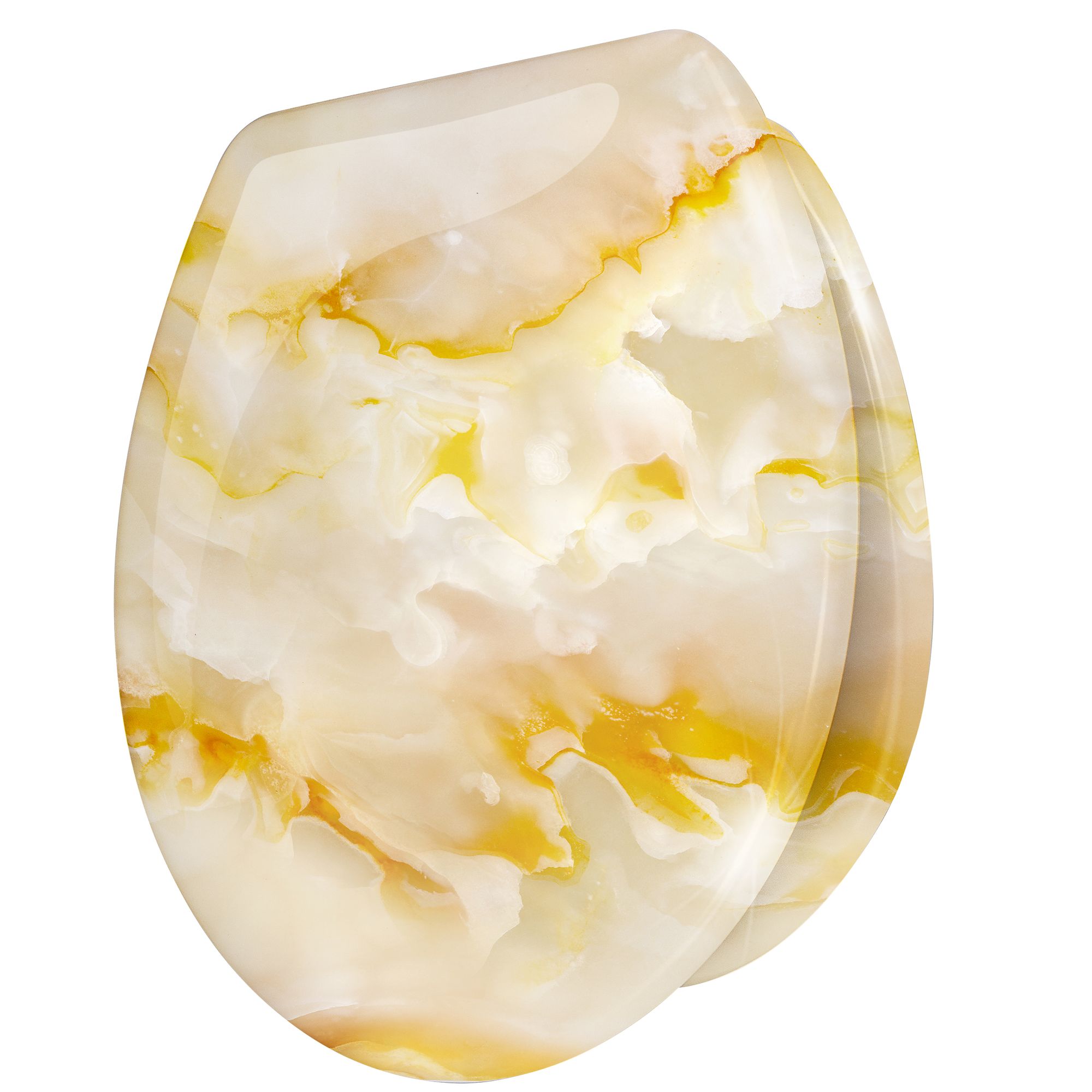 WC Sitz Toilettensitz mit Absenkautomatik Duroplast Klodeckel Klositz - Bild 1