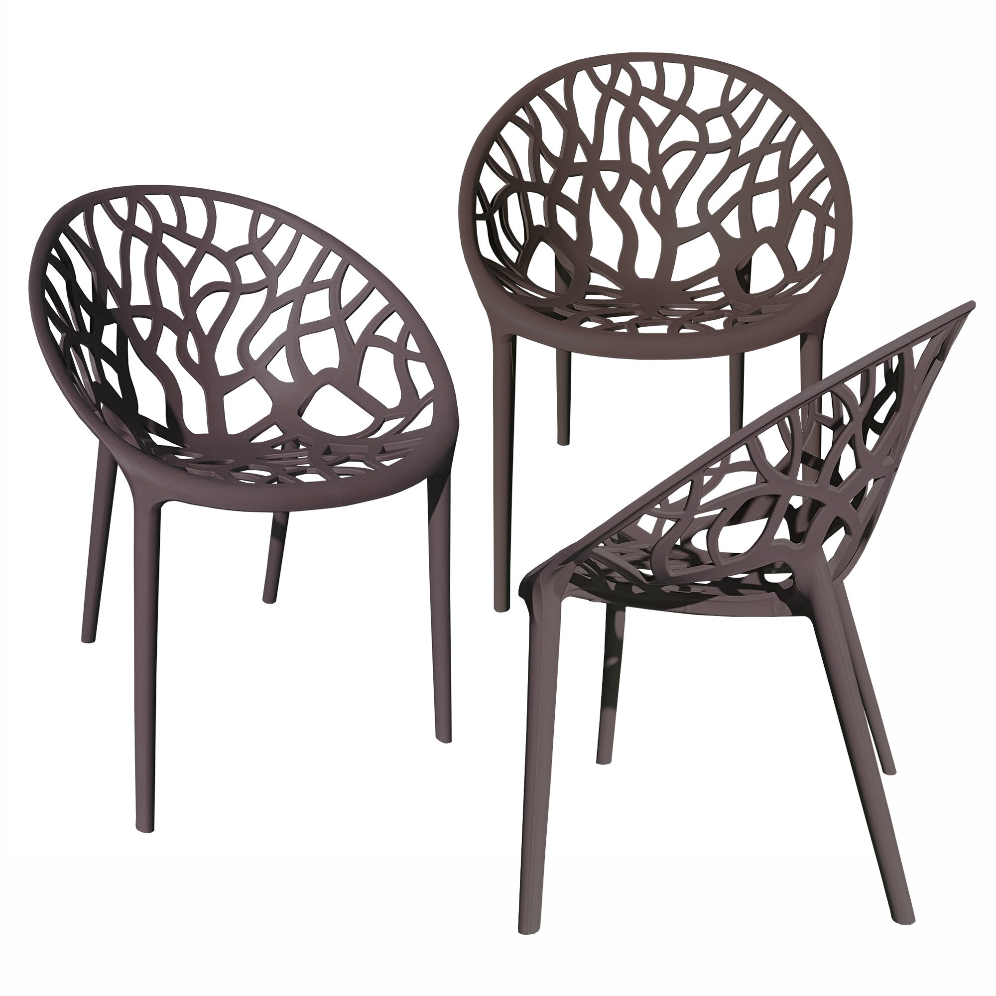 Gartenstuhl Kunststoff Stapelstuhl Bistrostuhl K&uuml;chenstuhl Stuhl Stapelbar - Bild 1