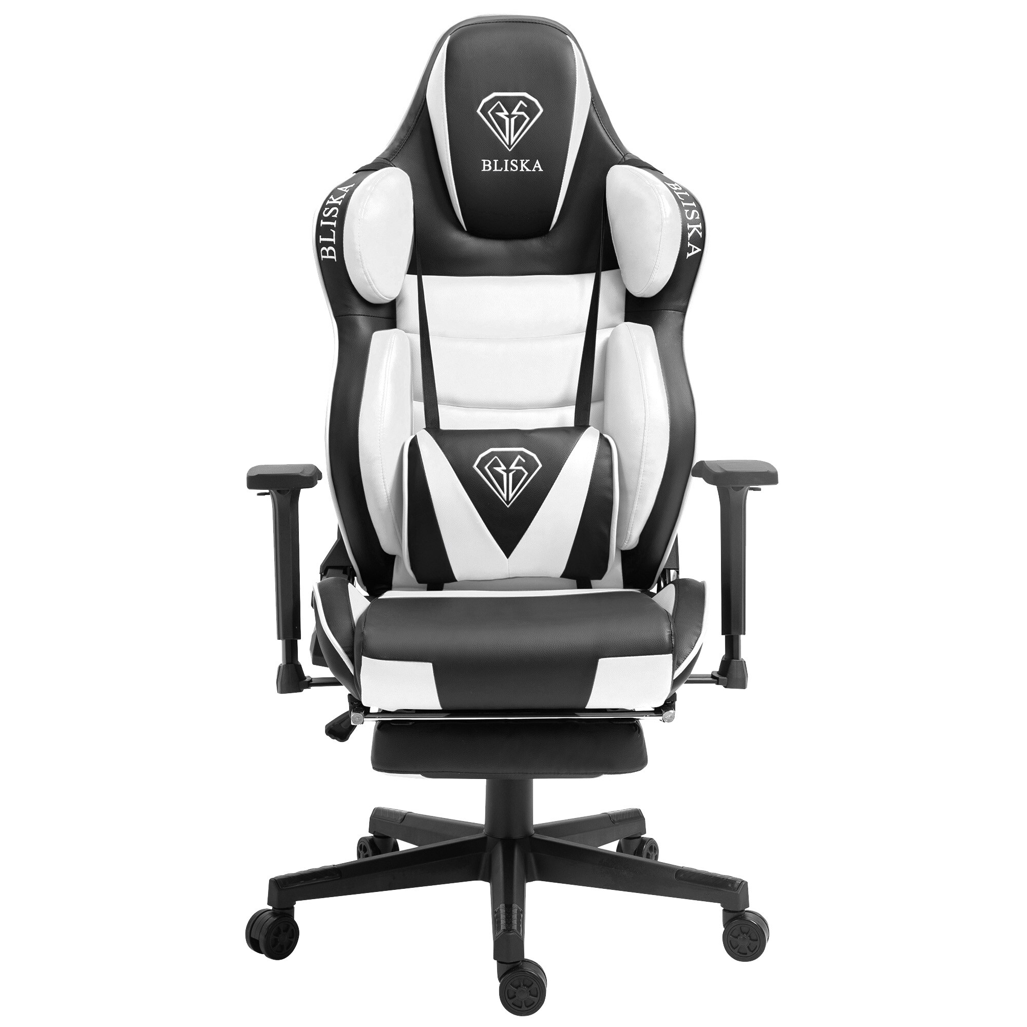 Gaming Stuhl Chair Racing Chefsessel mit Sportsitz und ergonomsichen 4D-Armlehnen - Bild 1