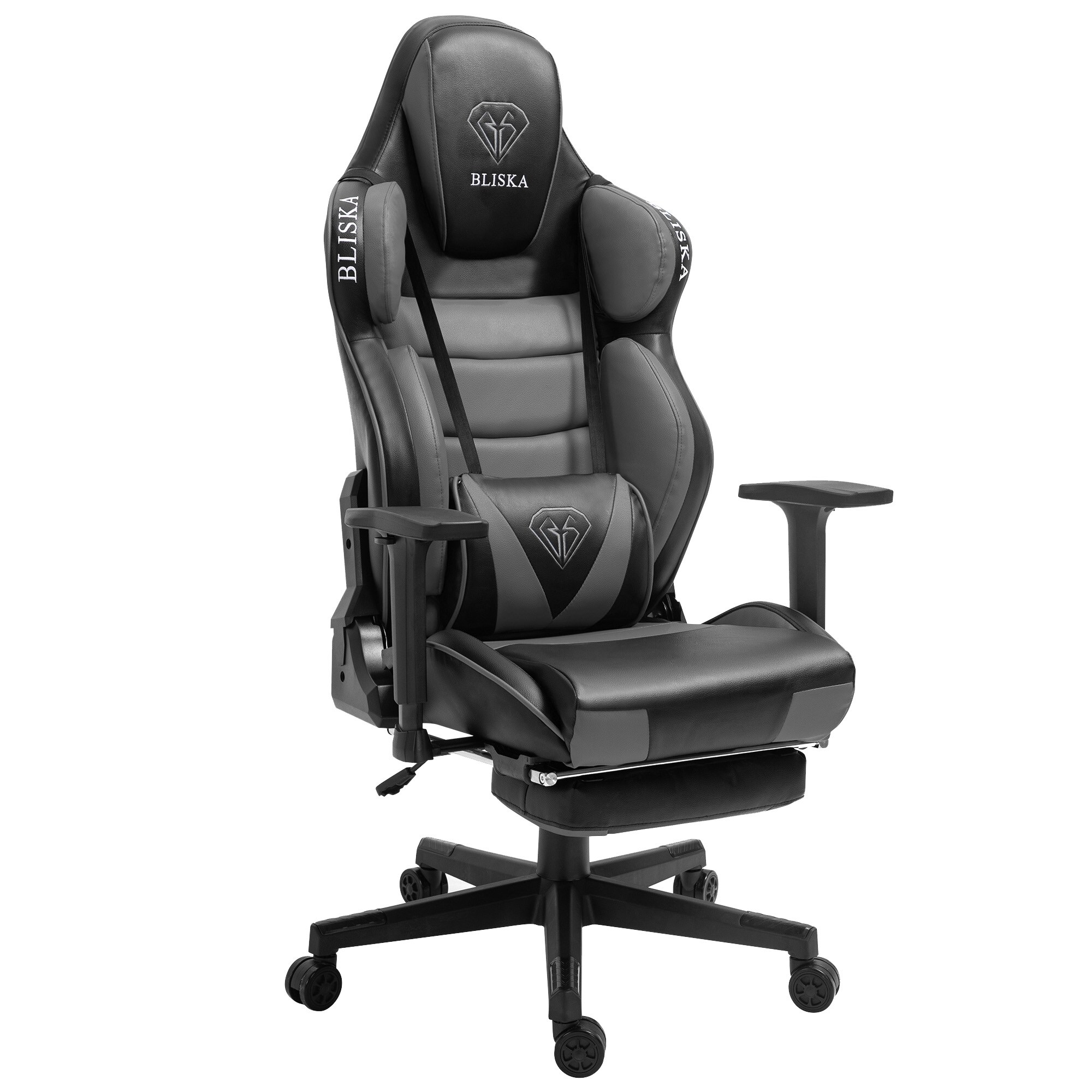 Gaming Stuhl Chair Racing Chefsessel mit Sportsitz und ergonomsichen 4D-Armlehnen - Bild 1