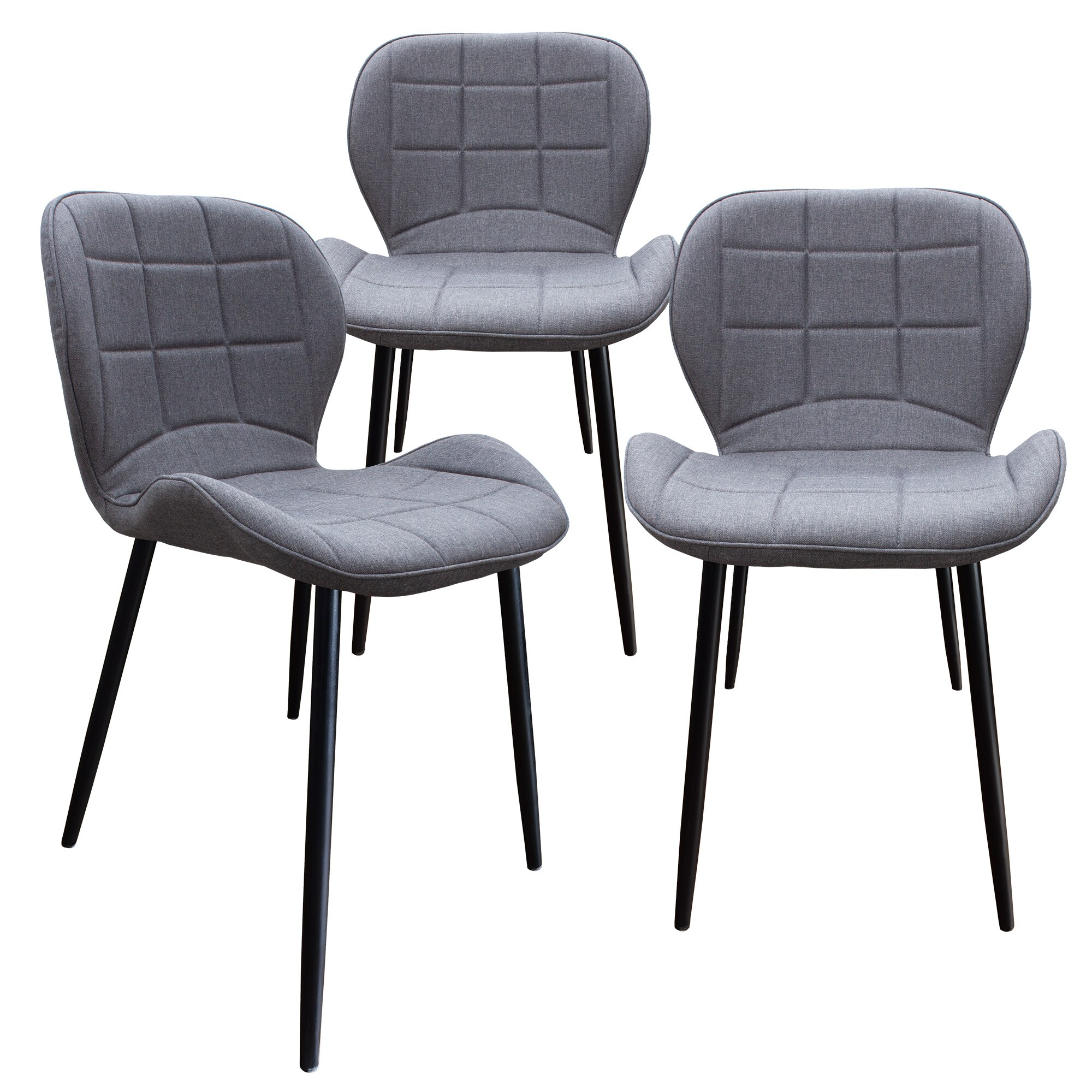 Esszimmerstuhl, K&uuml;chenstuhl , mit einem Samtvelours Bezug und einem Metallgestell - Bild 1