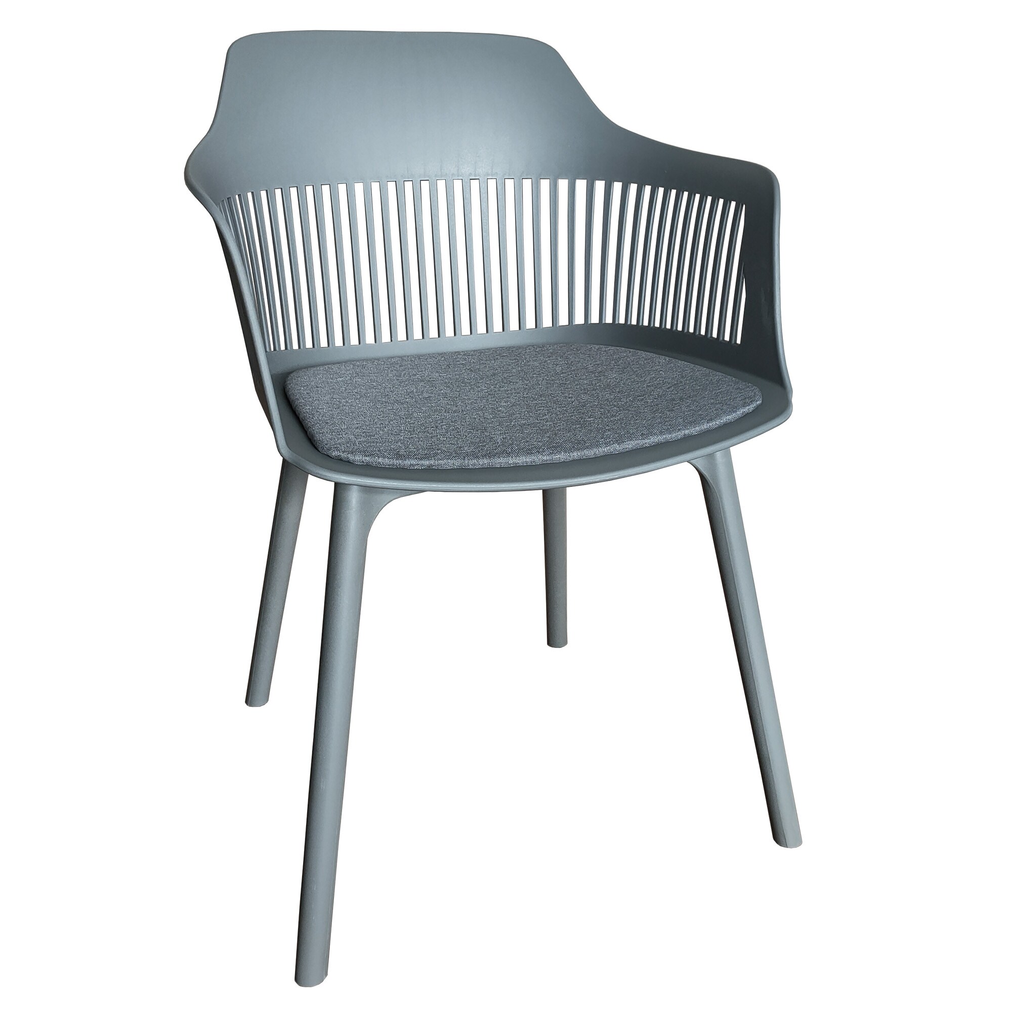 Trisens moderner Gartenstuhl in eleganter Optik - bequeme Esszimmerst&uuml;hle pflegeleichte Terrassenm&ouml;bel f&uuml;r den Au&szlig;en- und Innenbereich - Bild 1