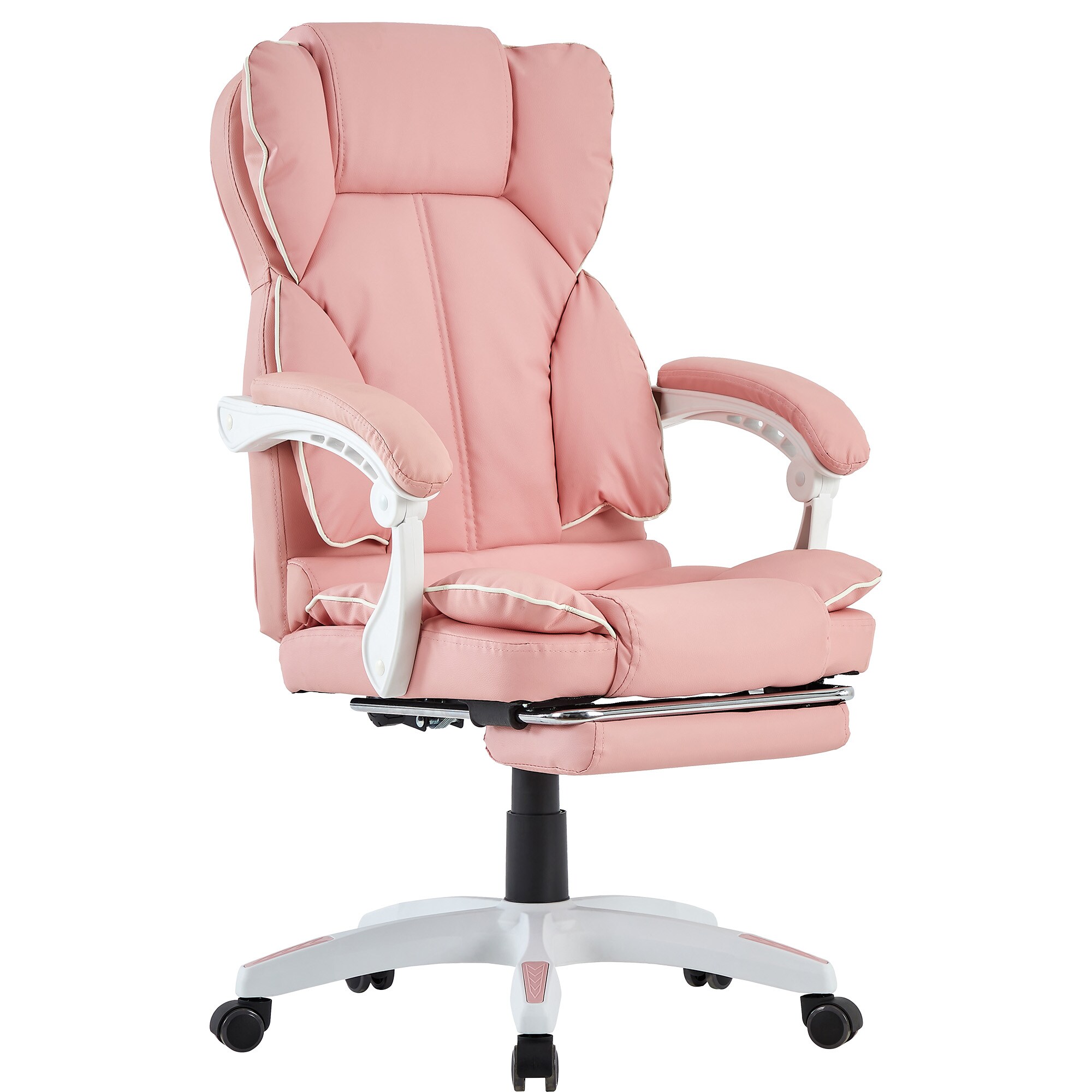 Schreibtischstuhl B&uuml;rostuhl Gamingstuhl Racing Chair Chefsessel mit Fu&szlig;st&uuml;tze - Bild 1