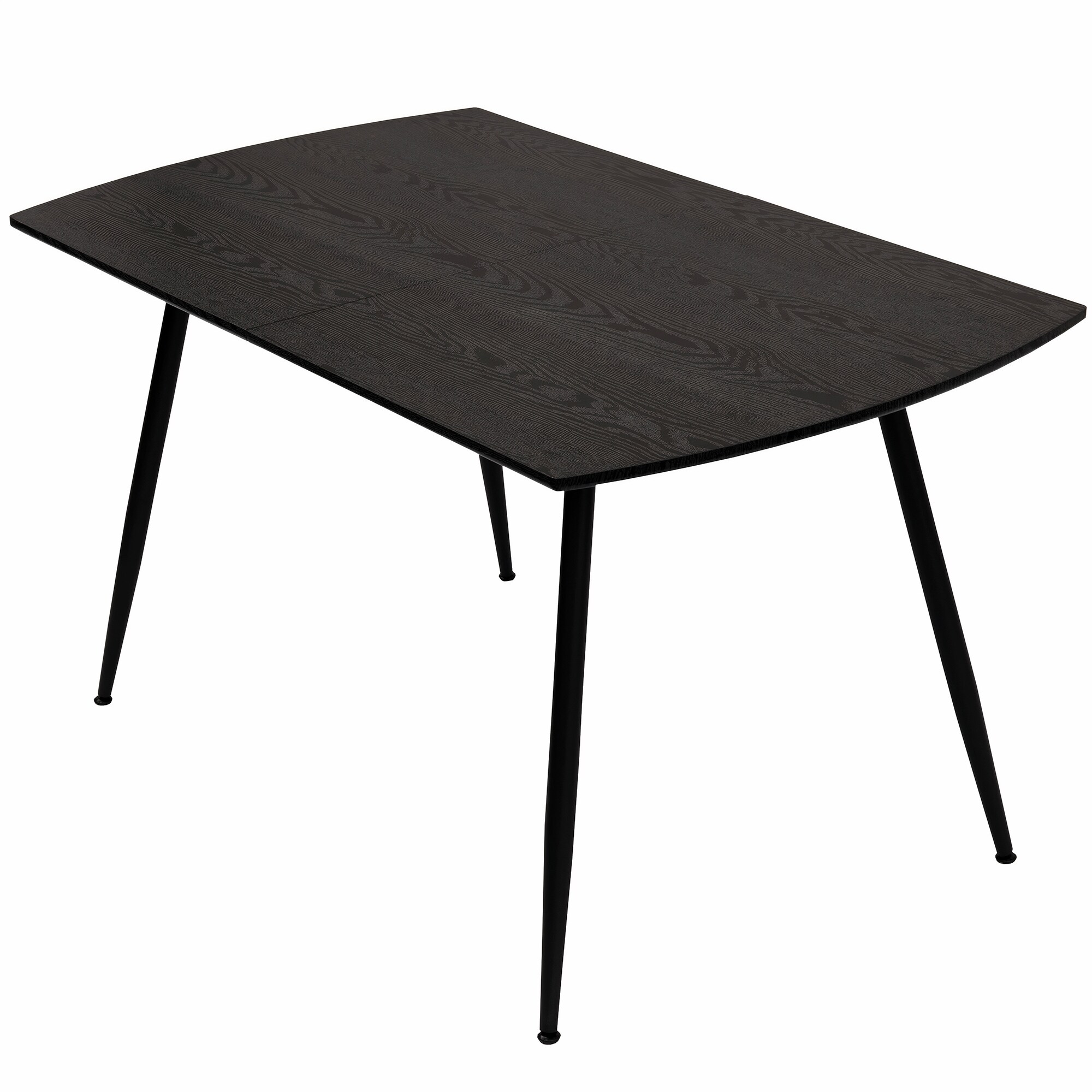 Esstisch Sabina ausziehbar 140-180 x 80 cm 6-10 Personen K&uuml;chentisch mit Metallgestell f&uuml;r K&uuml;che, Esszimmer Holz Optik - Bild 1