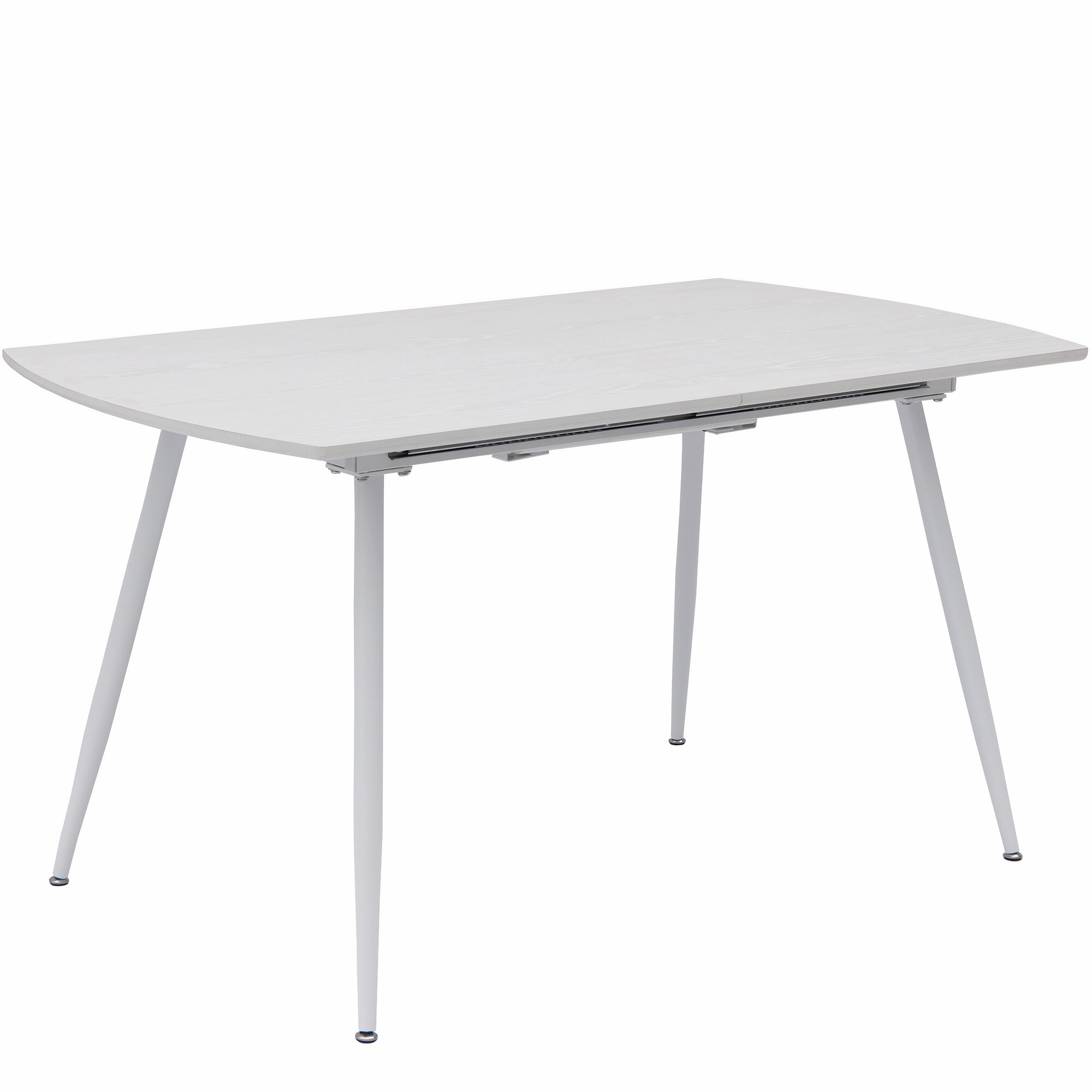 Esstisch Sabina ausziehbar 140-180 x 80 cm 6-10 Personen K&uuml;chentisch mit Metallgestell f&uuml;r K&uuml;che, Esszimmer Holz Optik - Bild 1