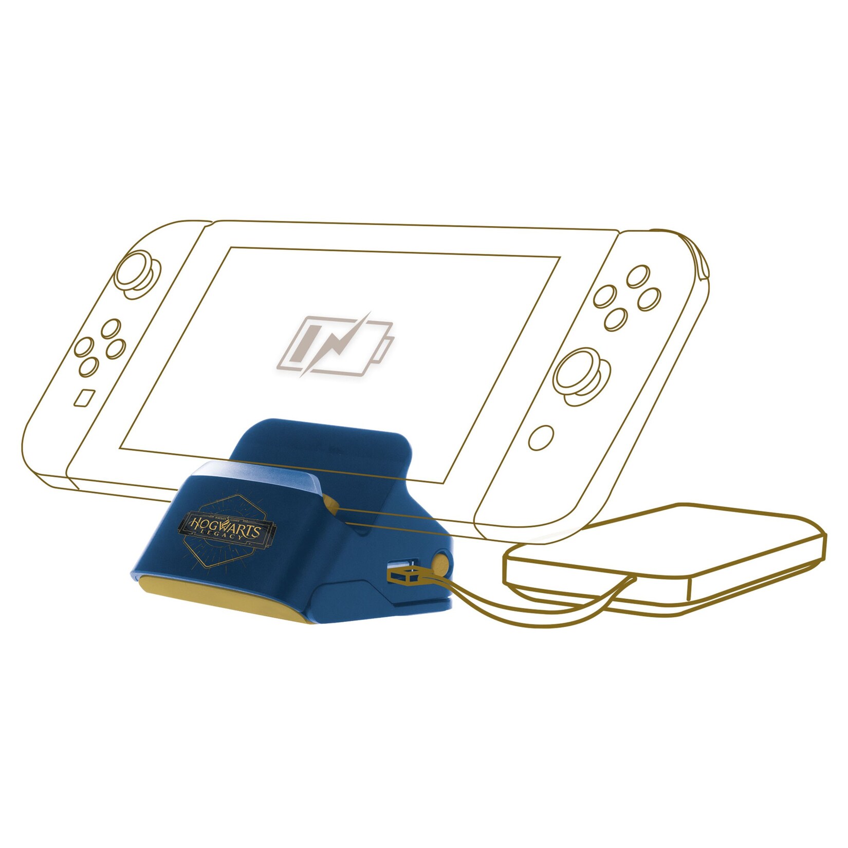 Nintendo Switch Dock and Stand Hogwarst Legacy | 03760178626330
