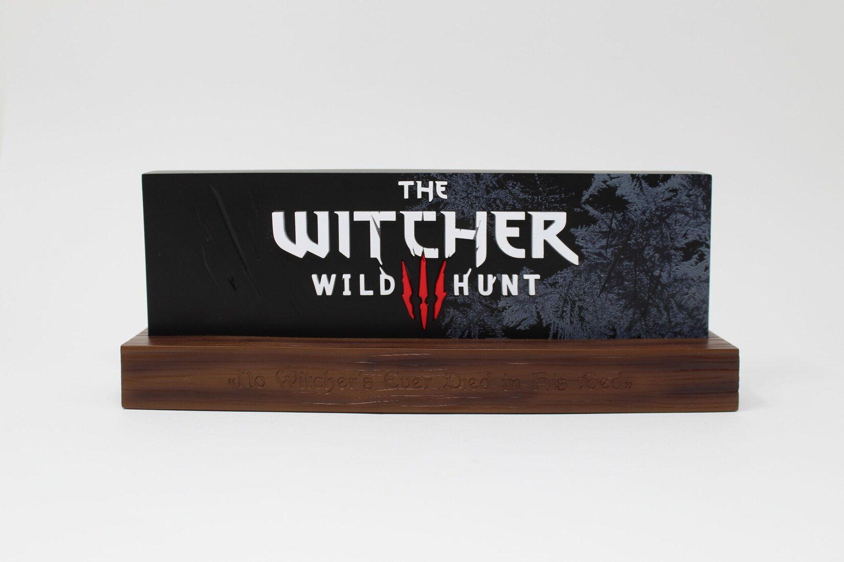 LED Light The Witcher Wild Hunt Logo | 03760116367615