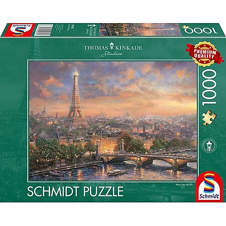 Schmidt Spiele Puzzle Paris Stadt der Liebe 1000 Teile - Bild 1