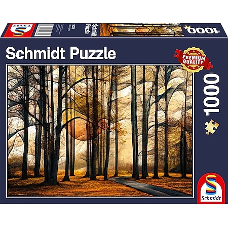 Schmidt Spiele Puzzle Magischer Wald 1000 Teile - Bild 1