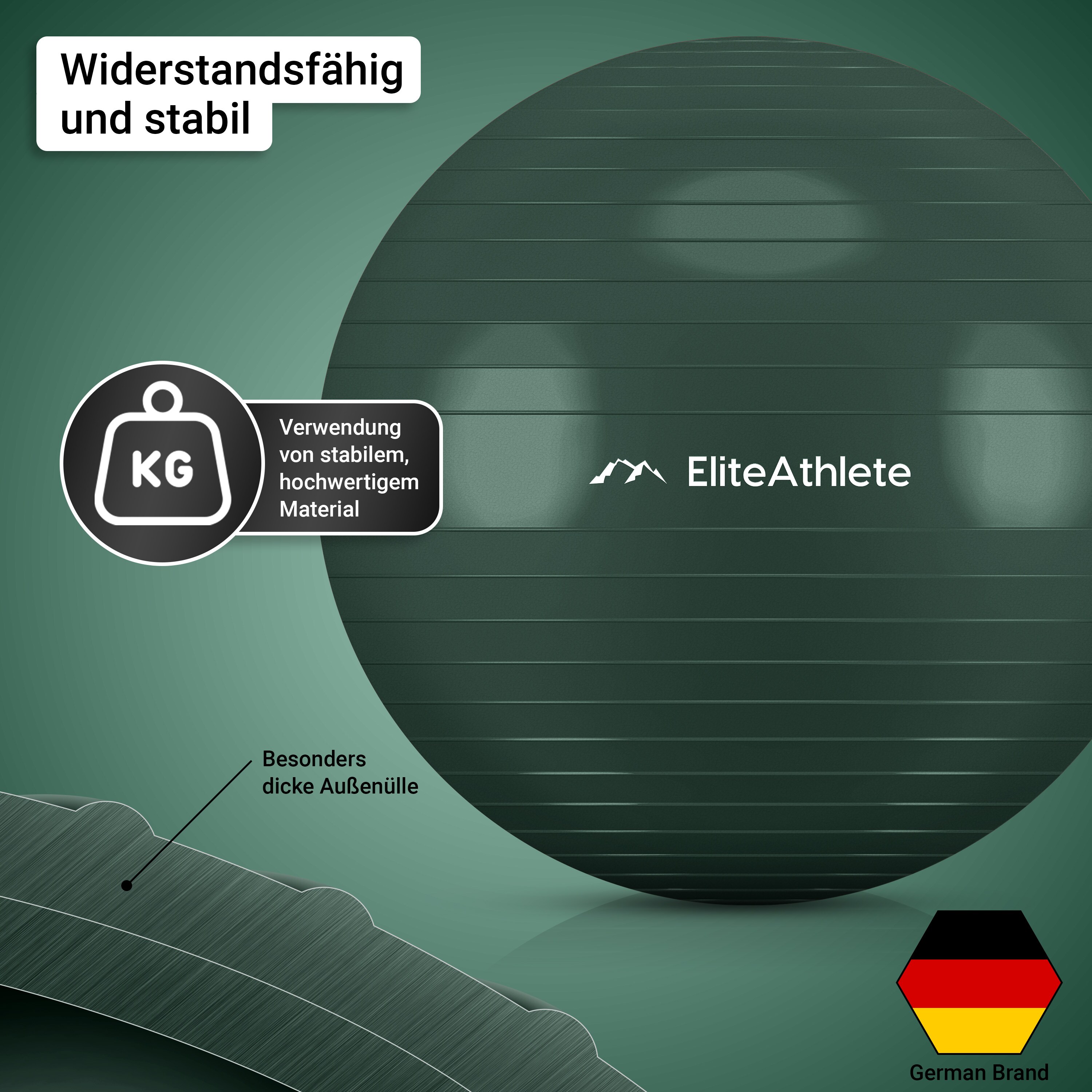 WTZHHK Gymnastikball Stoff Cover Für Sitzball Sitz Produktbild-Vorschau 3