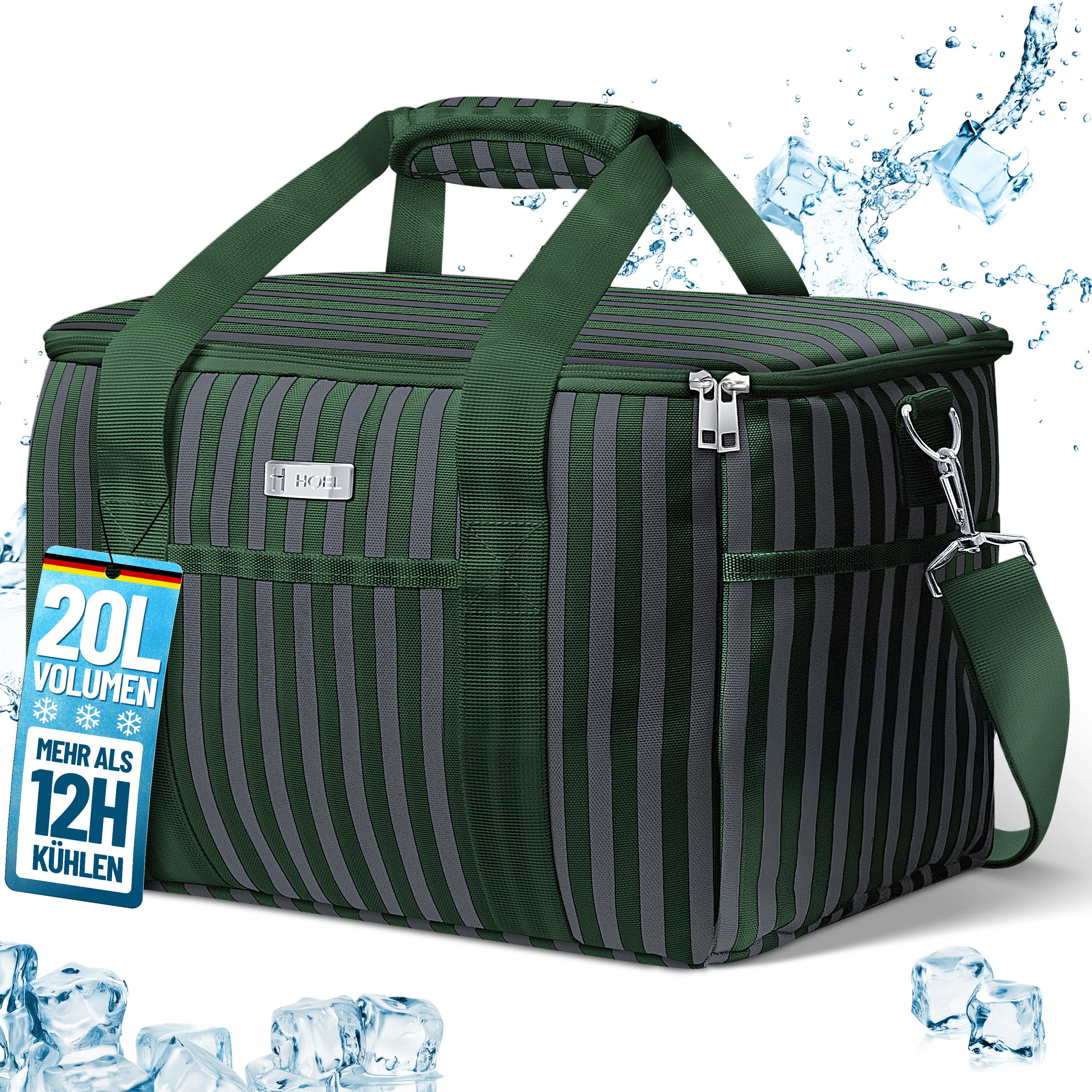 HOEL K&uuml;hltasche Oliv 20L - Bild 1