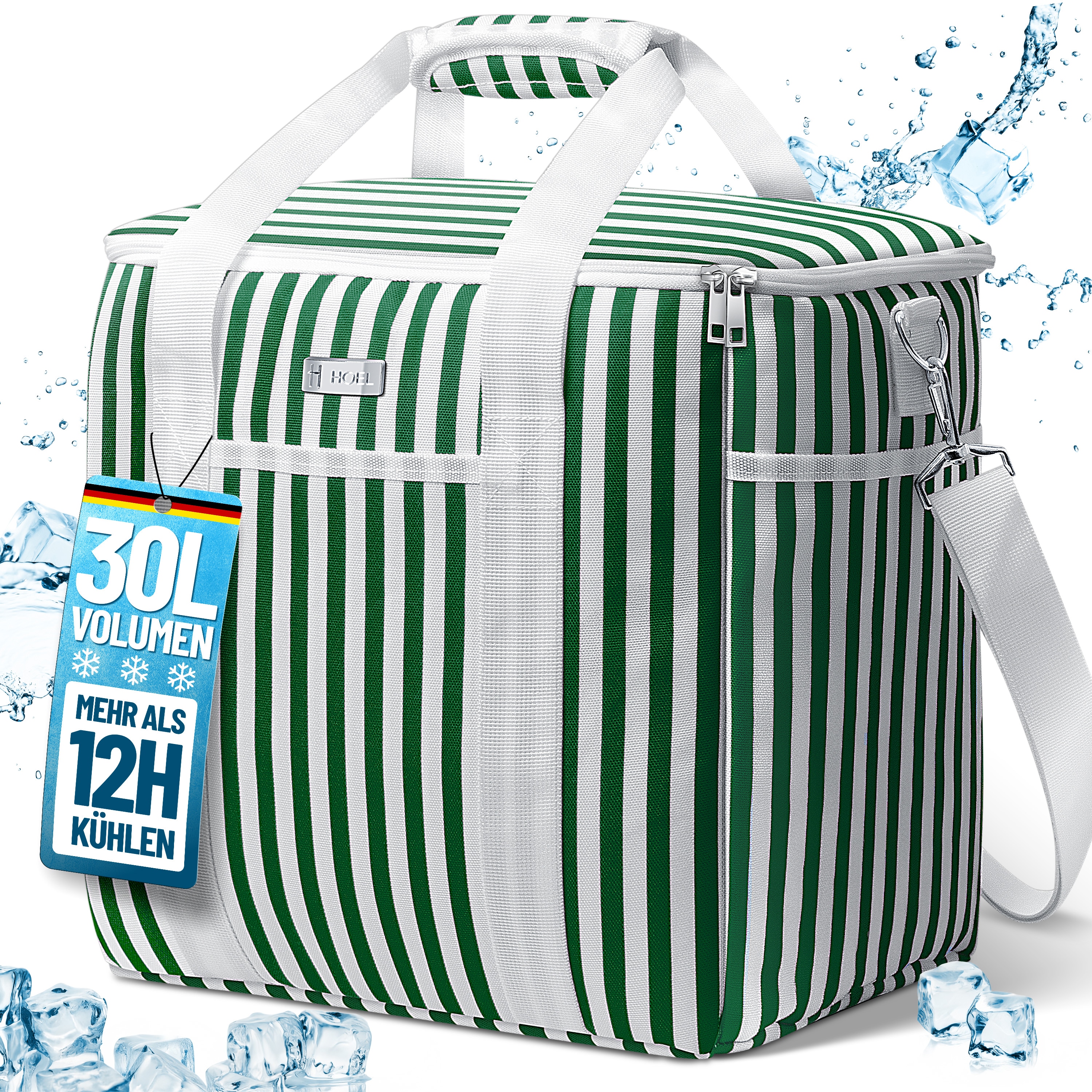 HOEL K&uuml;hltasche Gr&uuml;n 30L - Bild 1