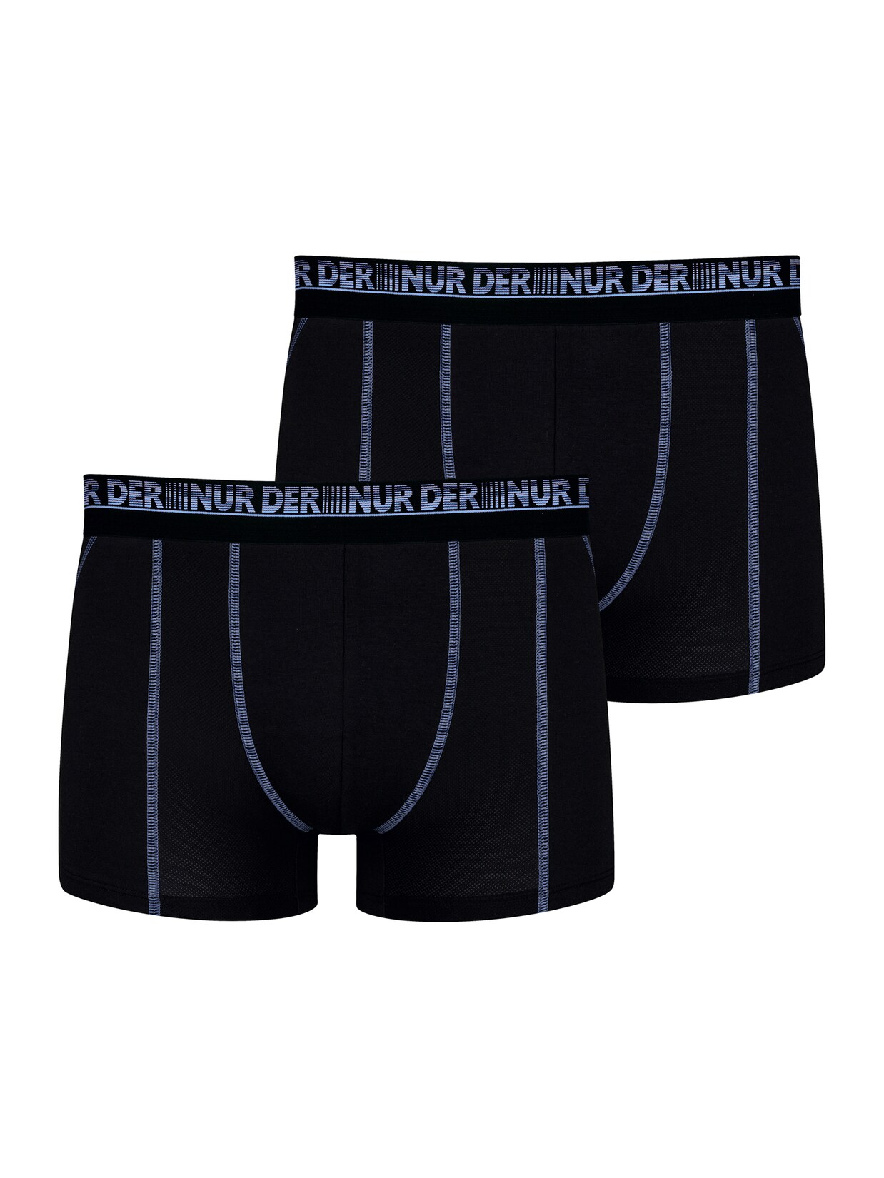 NUR DER Herren Retro Pants Boxer 3D-Flex Air 2er Pack | 04251462348858