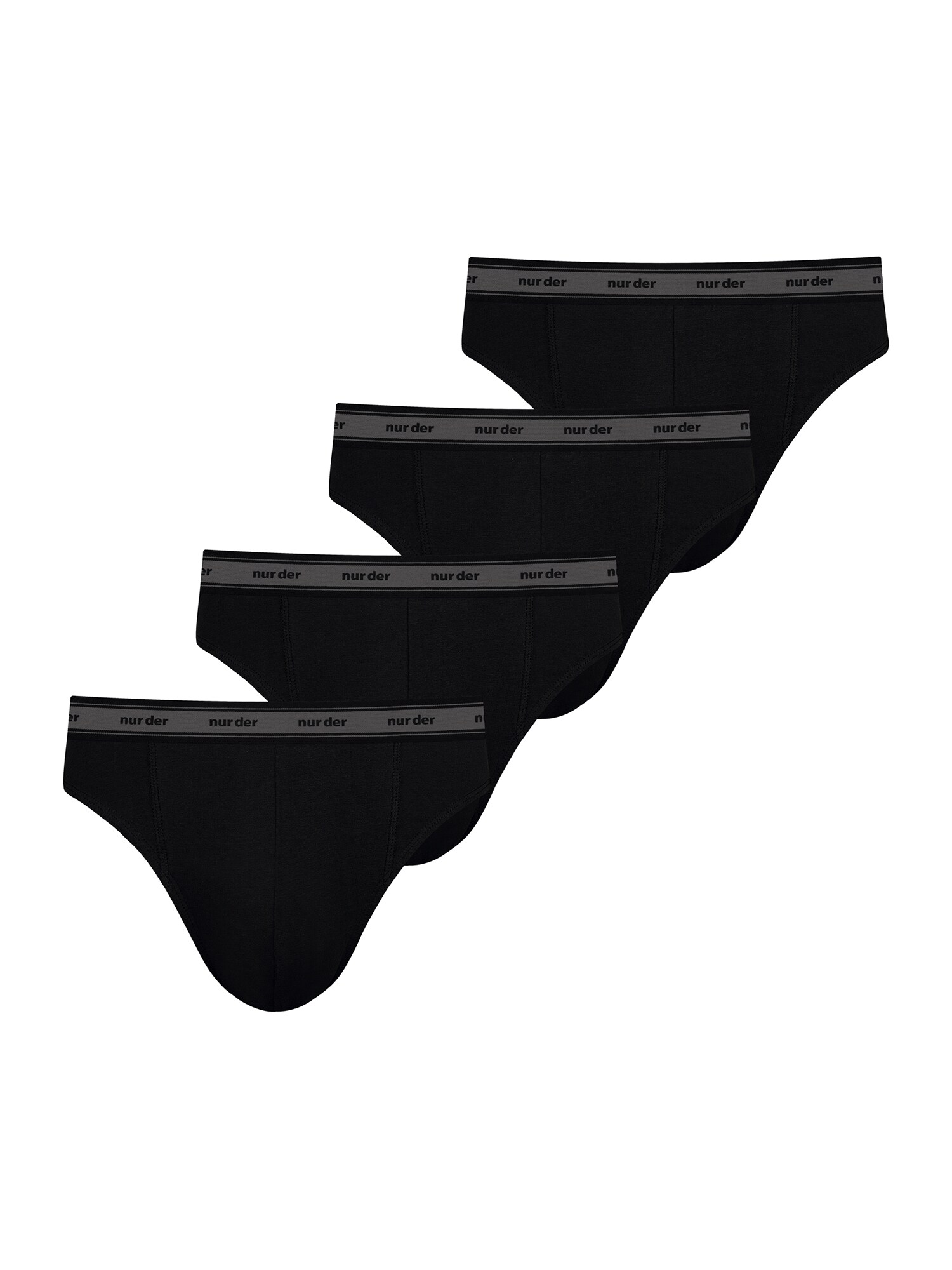 NUR DER Herren Slip GOTS Organic Cotton 4er Pack - Bild 1