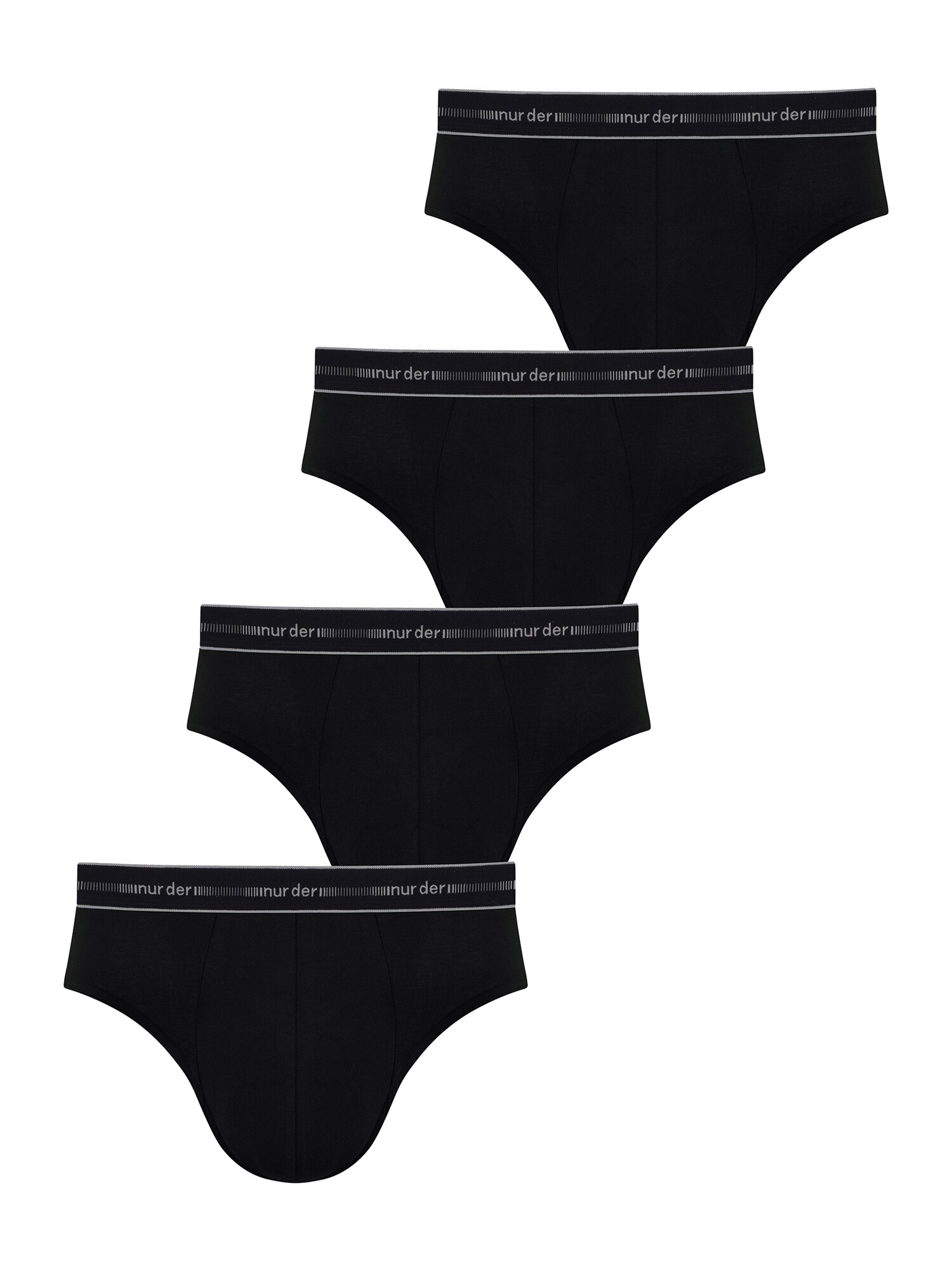 NUR DER Herren Slip 3D-Flex Classic 4er Pack - Bild 1