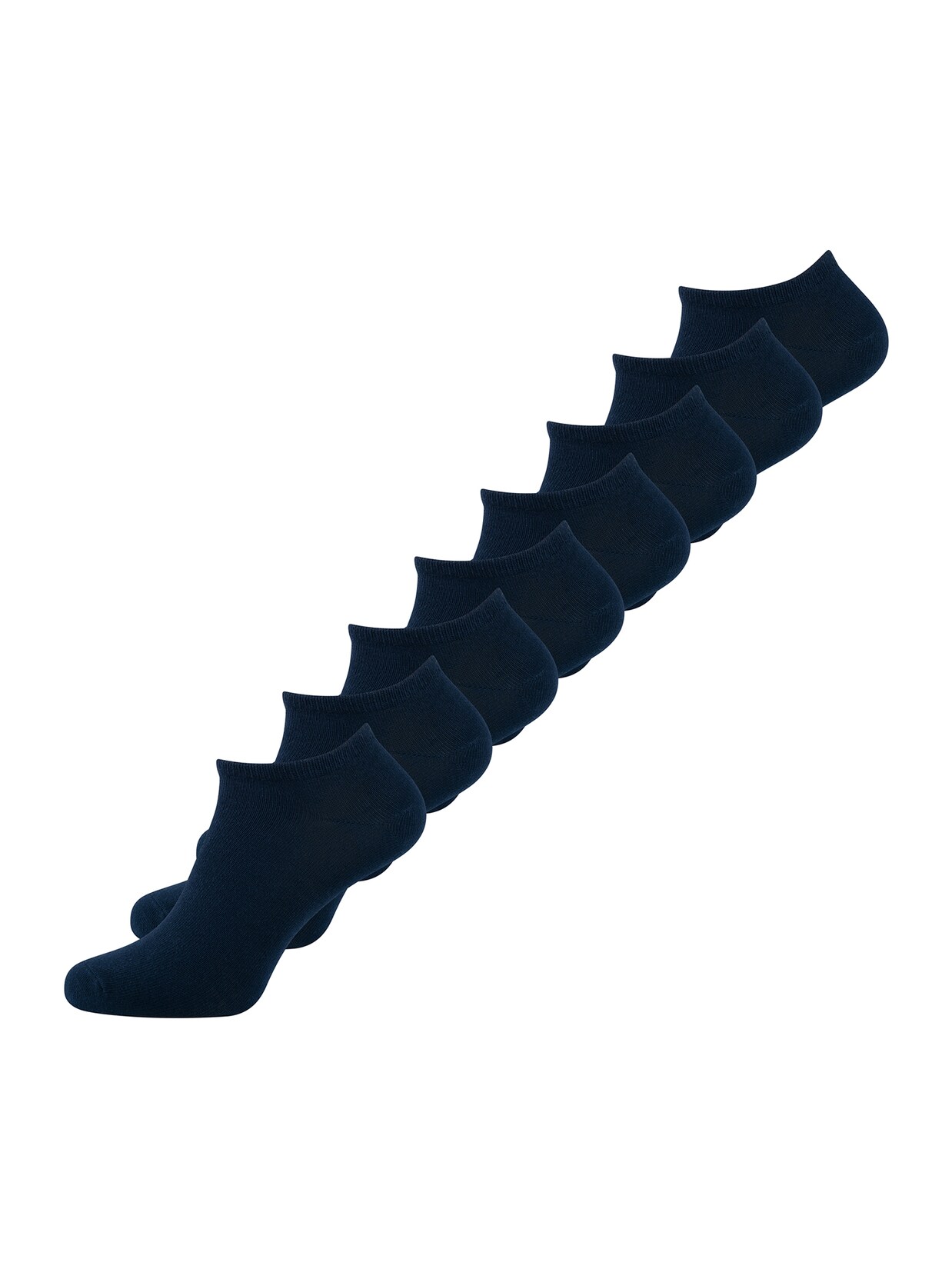 NUR DER Herren Sneakersocken Baumwolle 8er Pack