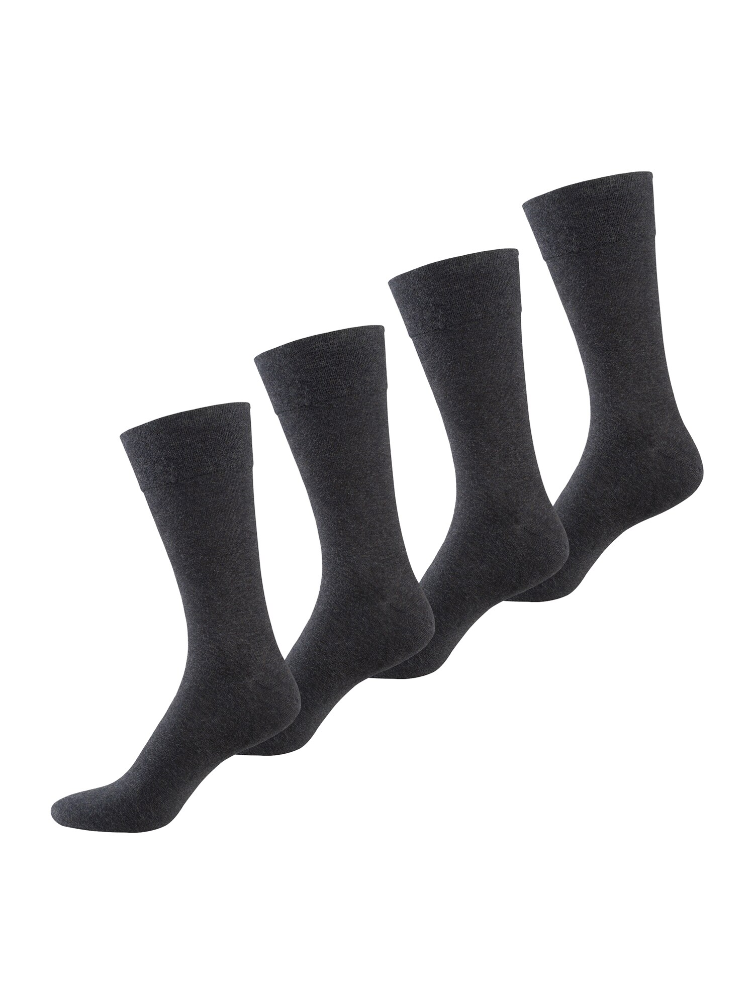 NUR DER Herren Basicsocken Baumwolle Komfort 4er Pack - Bild 1