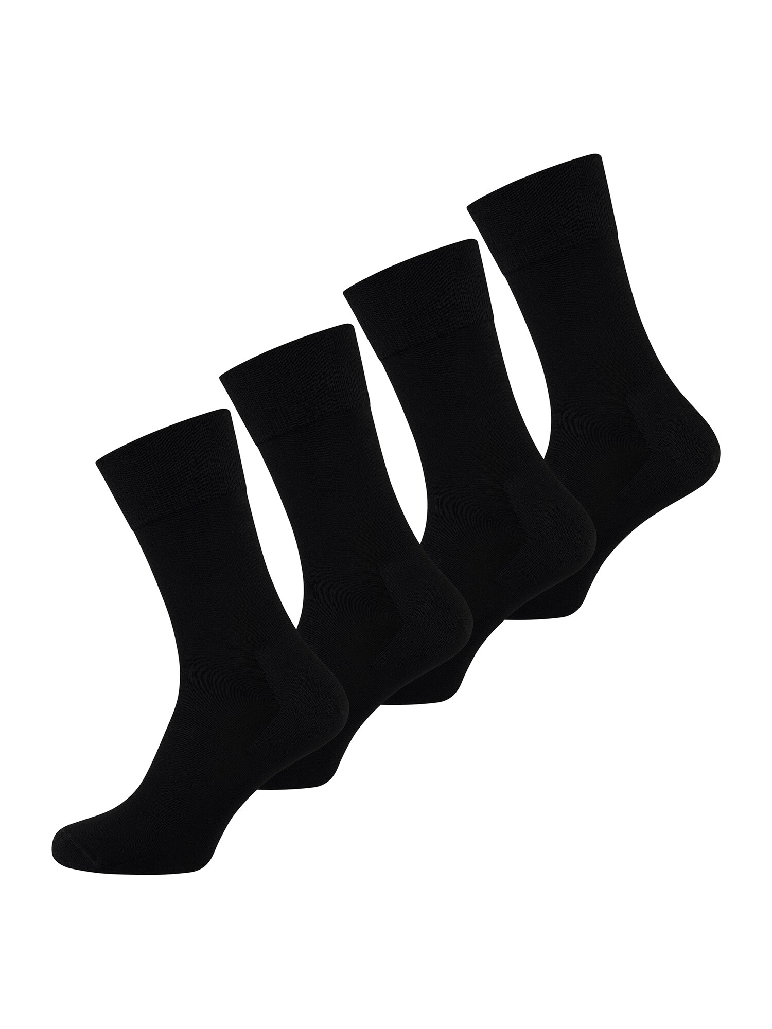 NUR DER Herren Basicsocken Weich & Haltbar Komfort 4er Pack - Bild 1