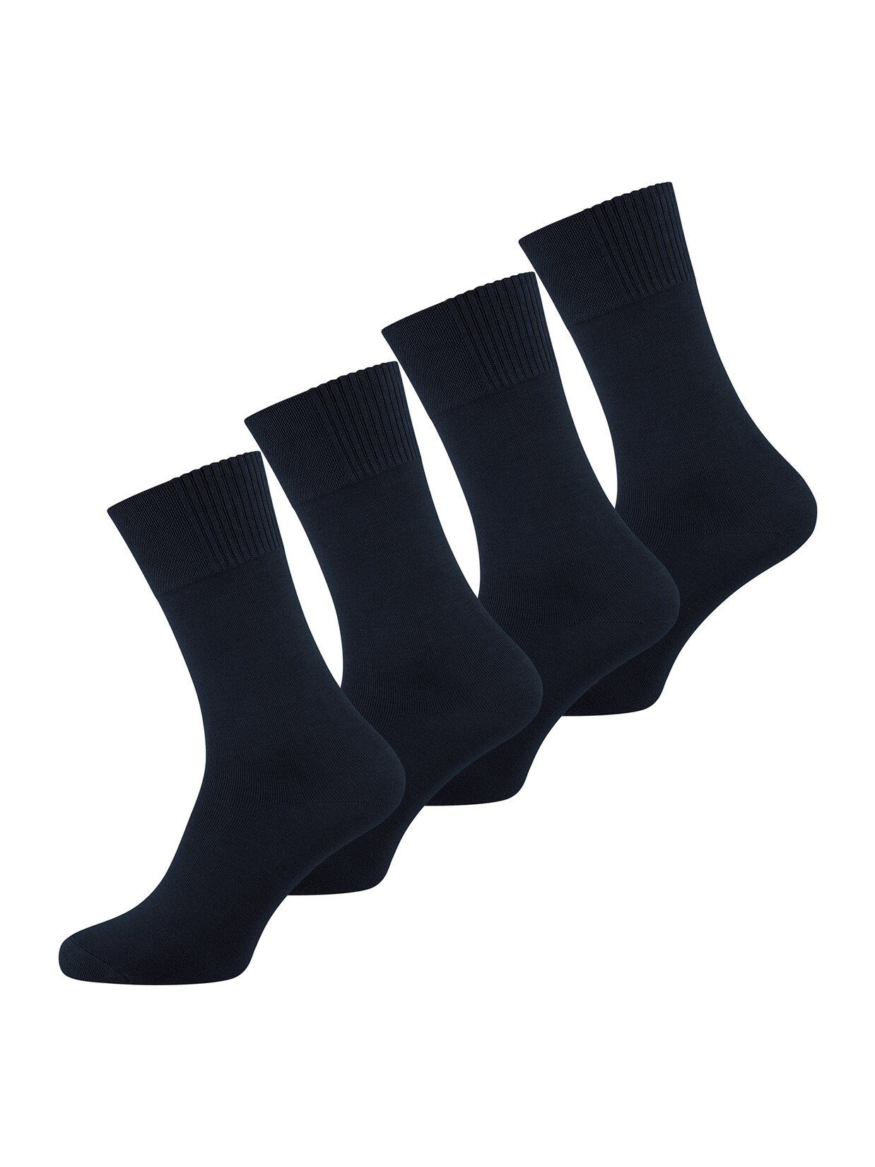 NUR DER Herren Basicsocken Bambus* 4er Pack | 04251462350813