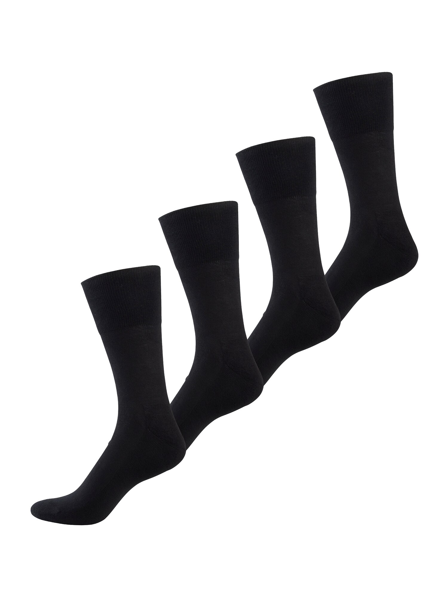 NUR DER Herren Basicsocken Baumwolle Aktiv 4er Pack - Bild 1