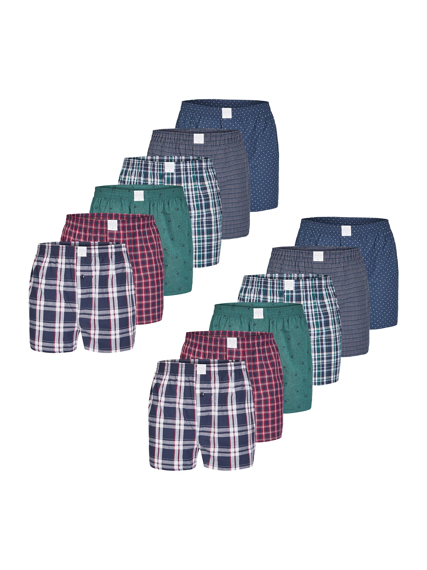 MG-1 Herren Boxer Classics 12er Pack - Bild 1