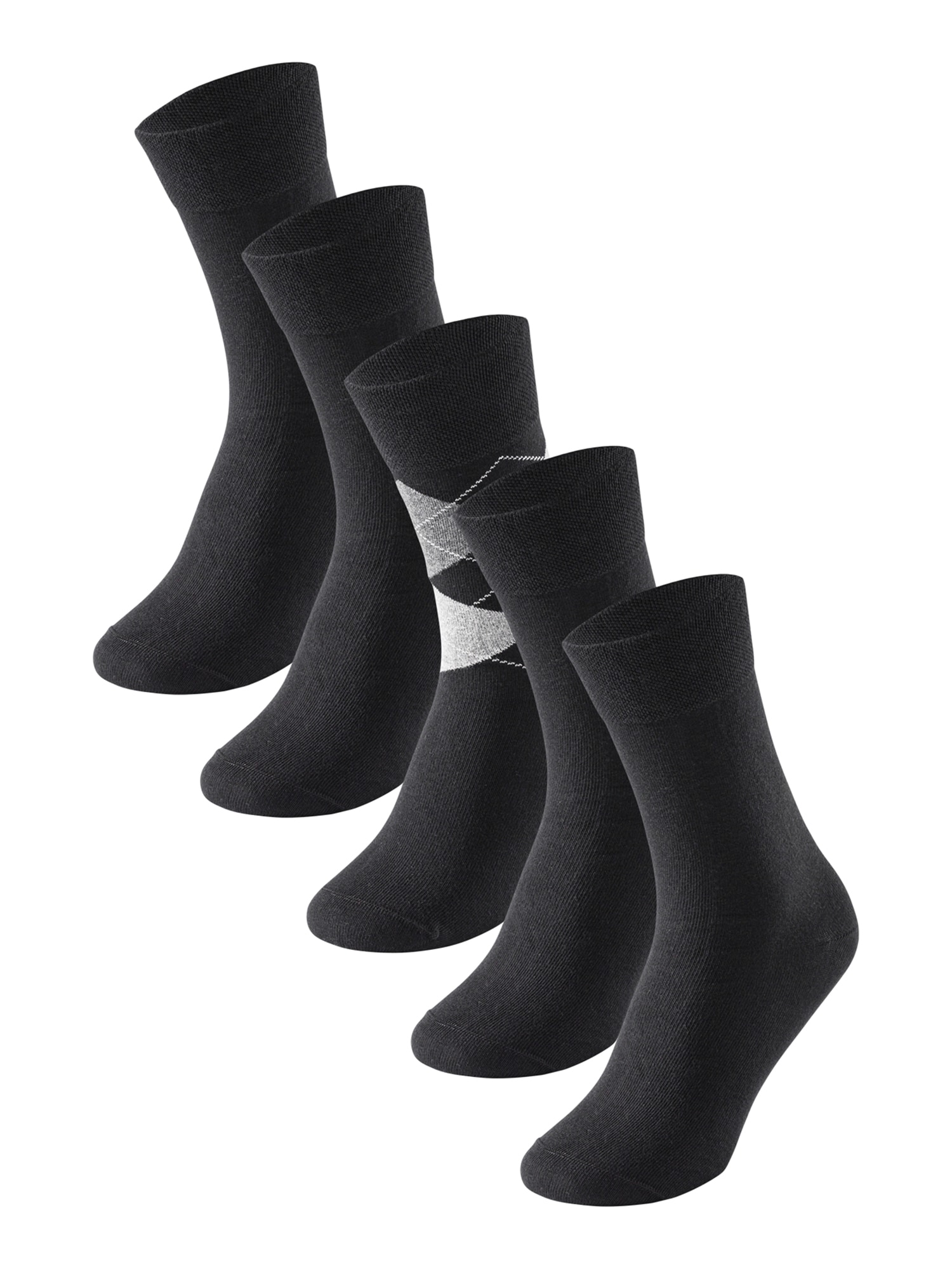 Schiesser Herren Freizeitsocken Bluebird 5er Pack - Bild 1