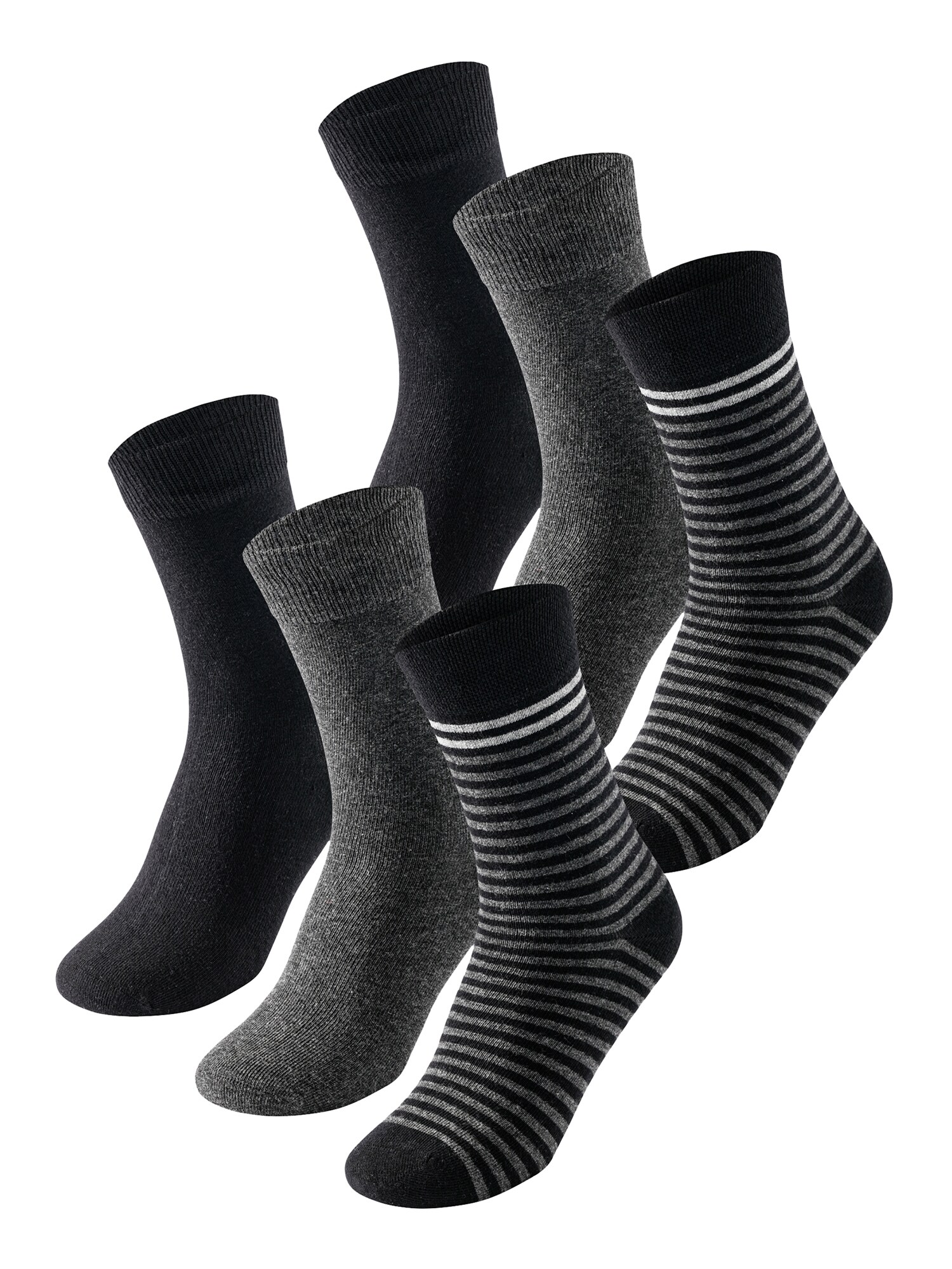 Schiesser Herren Freizeitsocken Uncover 6er Pack - Bild 1