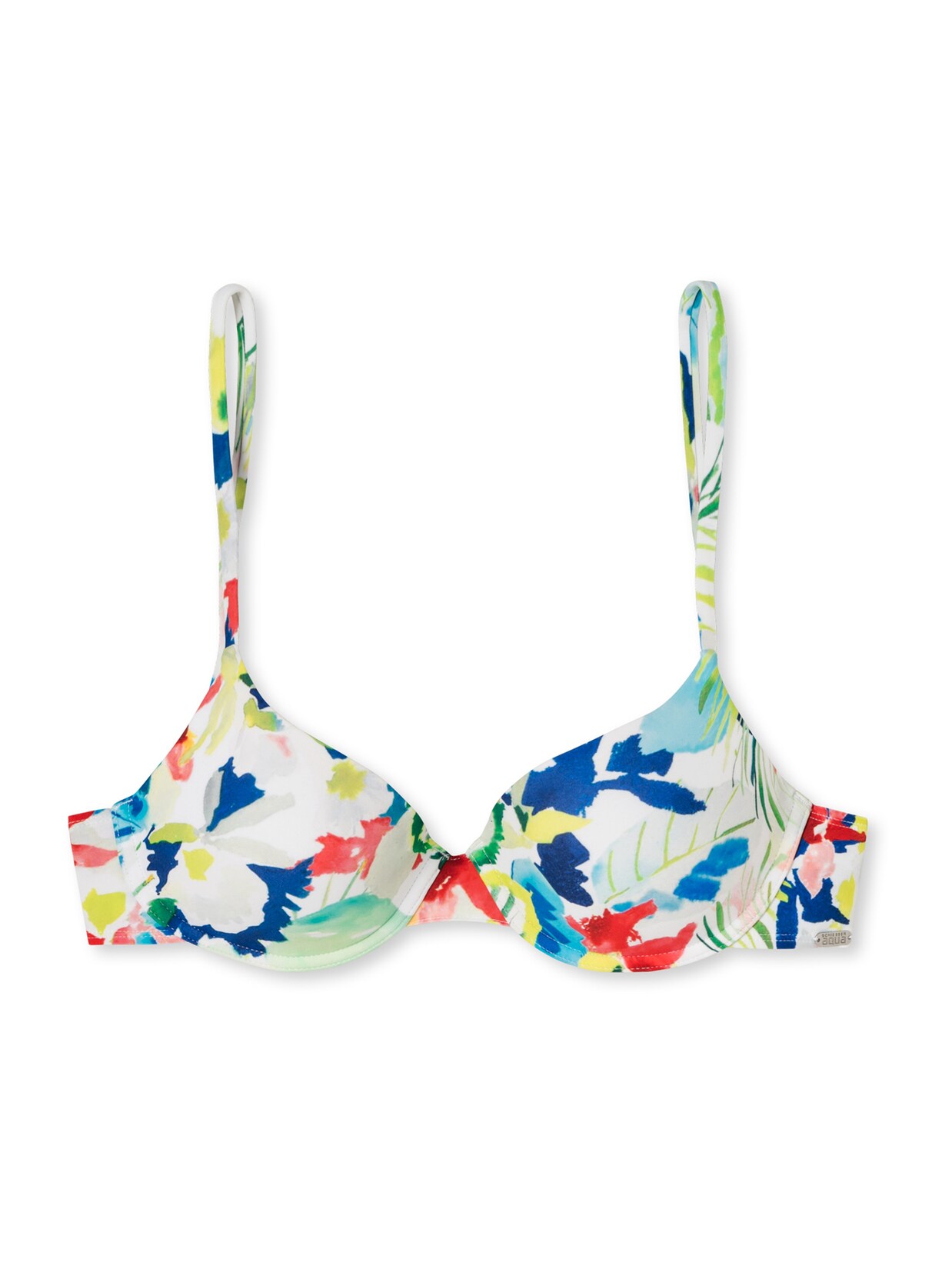 Schiesser Damen Bügel-Bikini-Top Aqua Mix & Match Nautical 1er-Pack | 04007065643261
