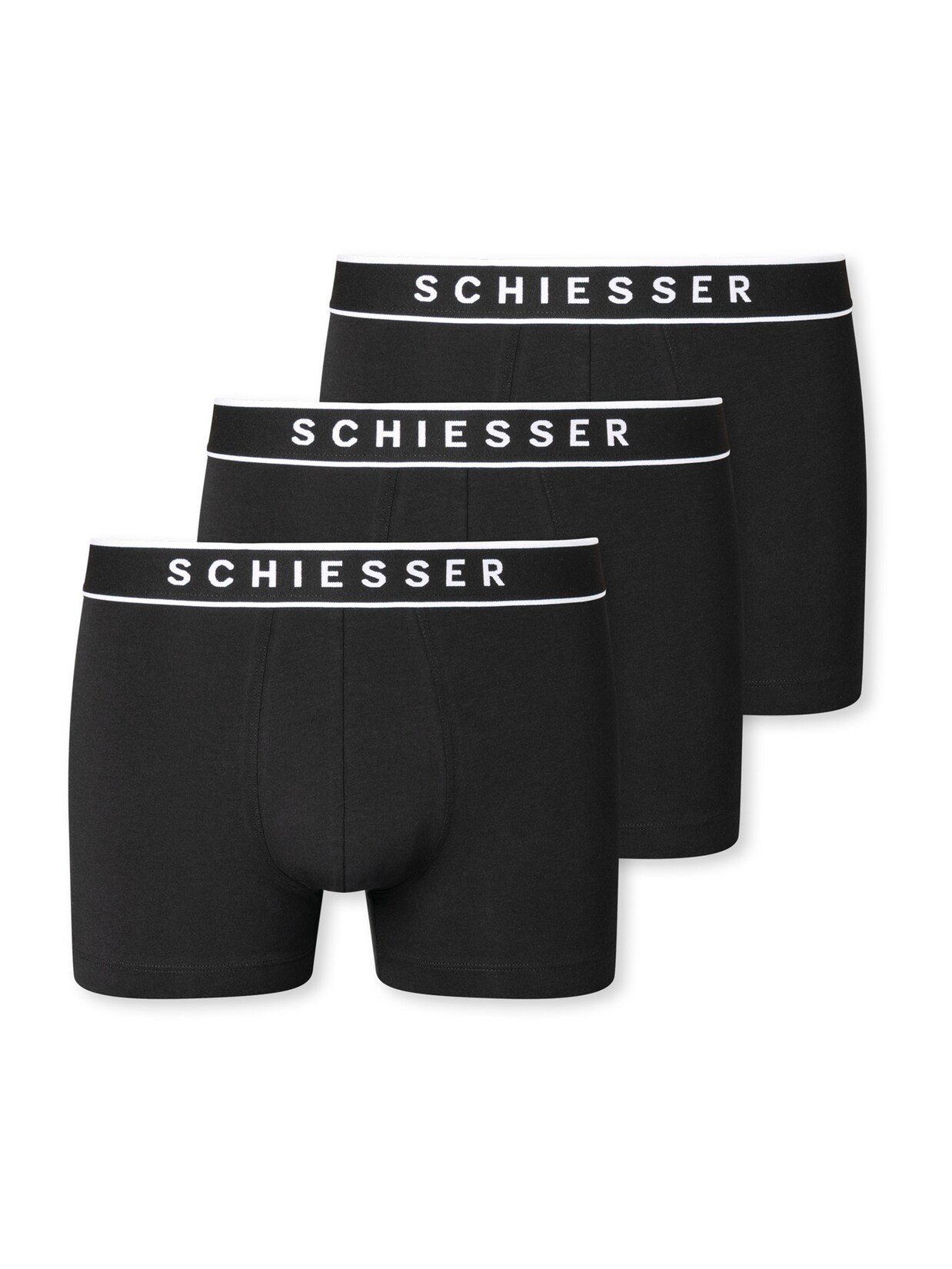 Schiesser Herren Retroshorts 3er-Pack 95/5 3er Pack