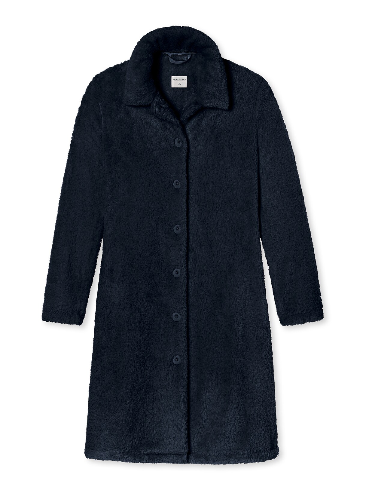 Schiesser Damen Bademantel Teddy Fleece 1er Pack