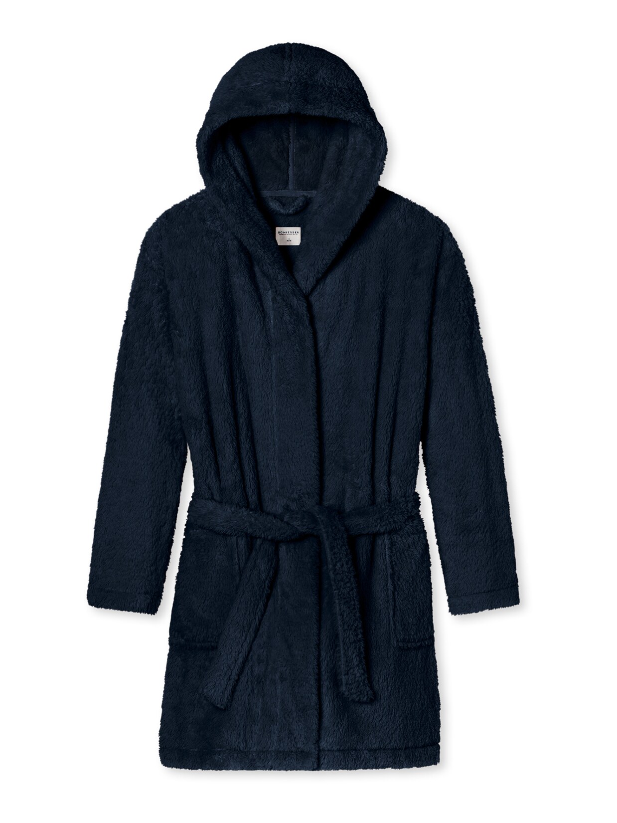 Schiesser Damen Bademantel Teddy Fleece 1er Pack