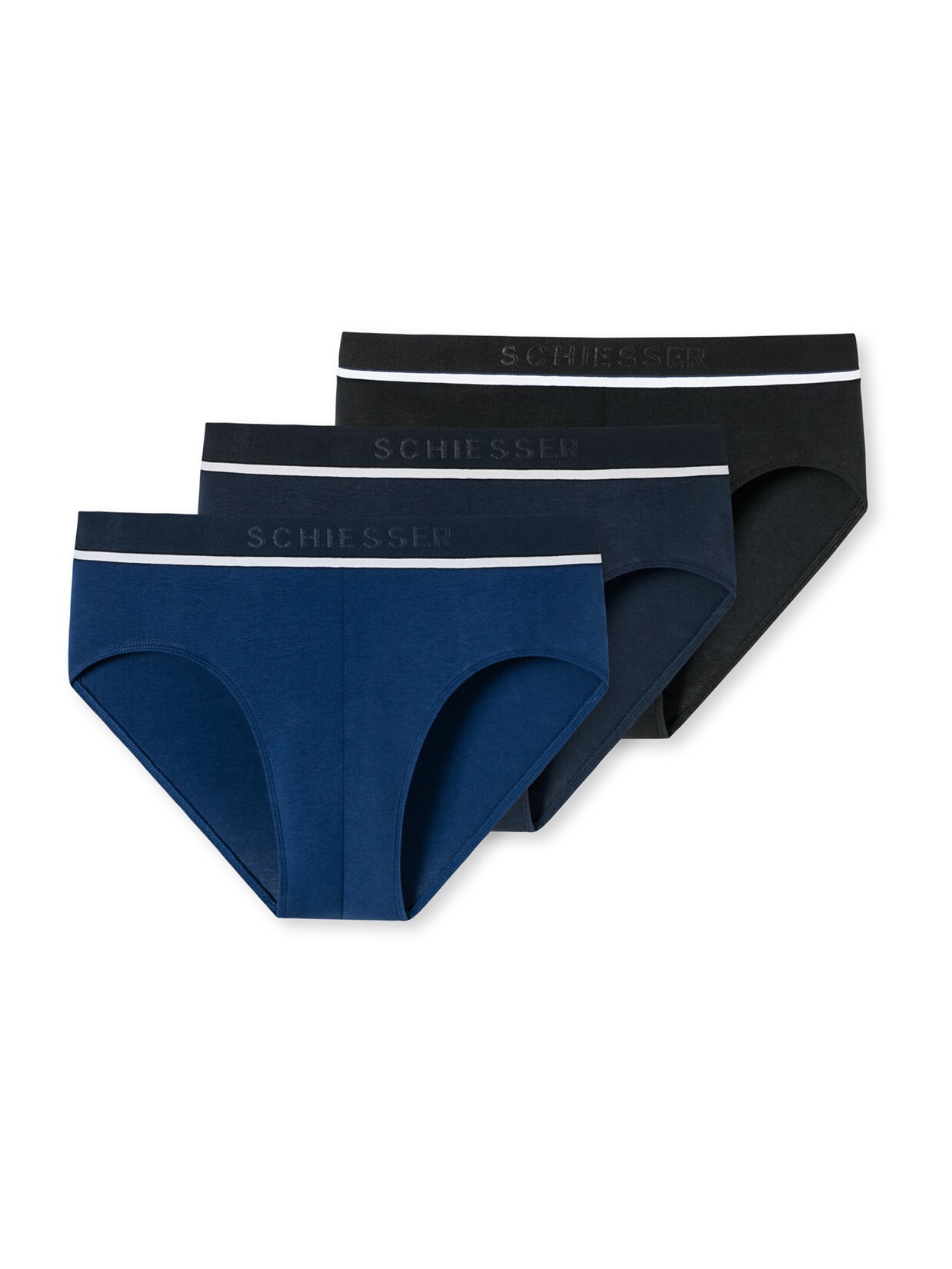 Schiesser Herren Slip 95/5 Organic Cotton 3er Pack