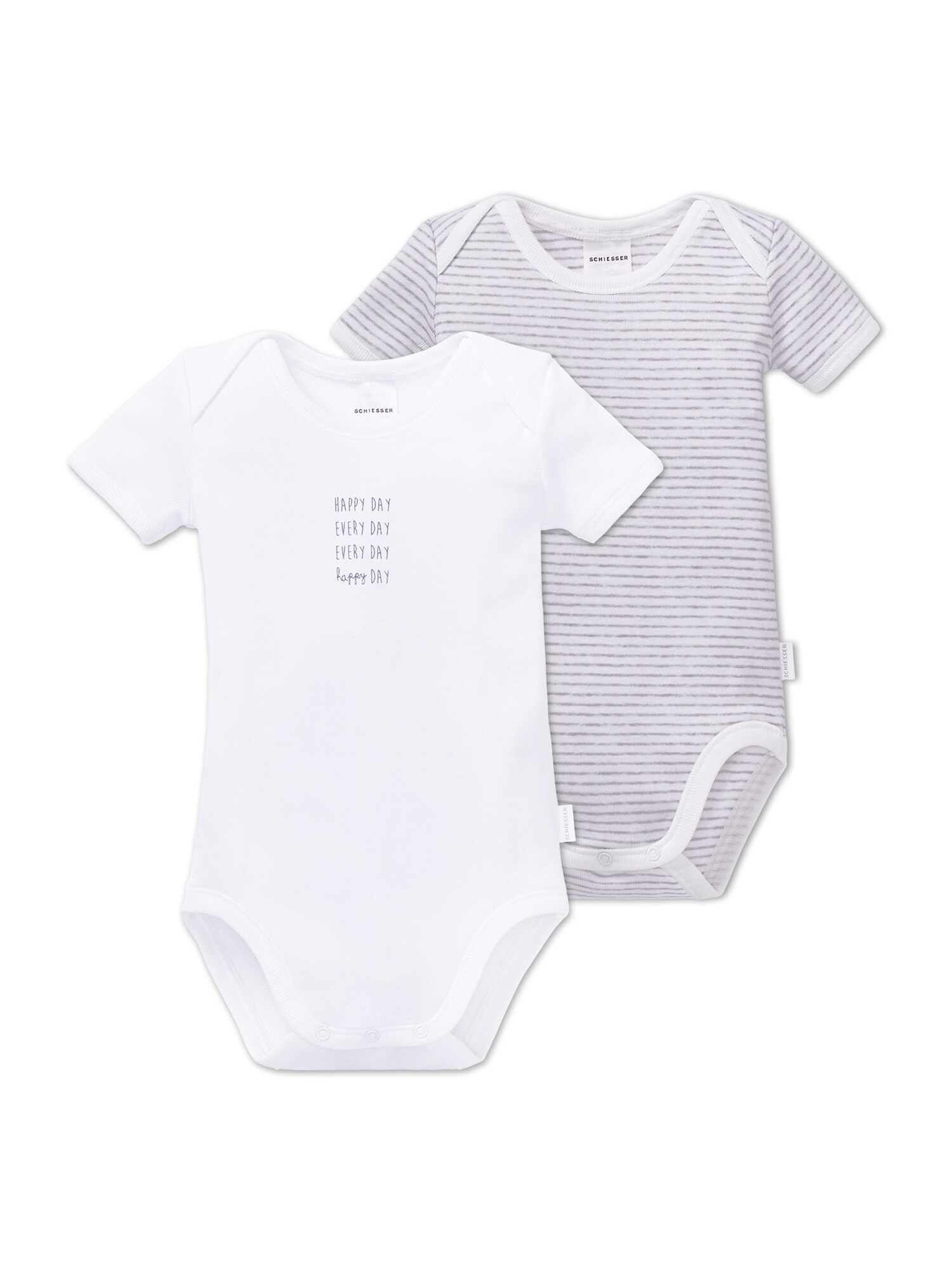 Schiesser Unisex Unisex Baby Body 2er Pack - Bild 1