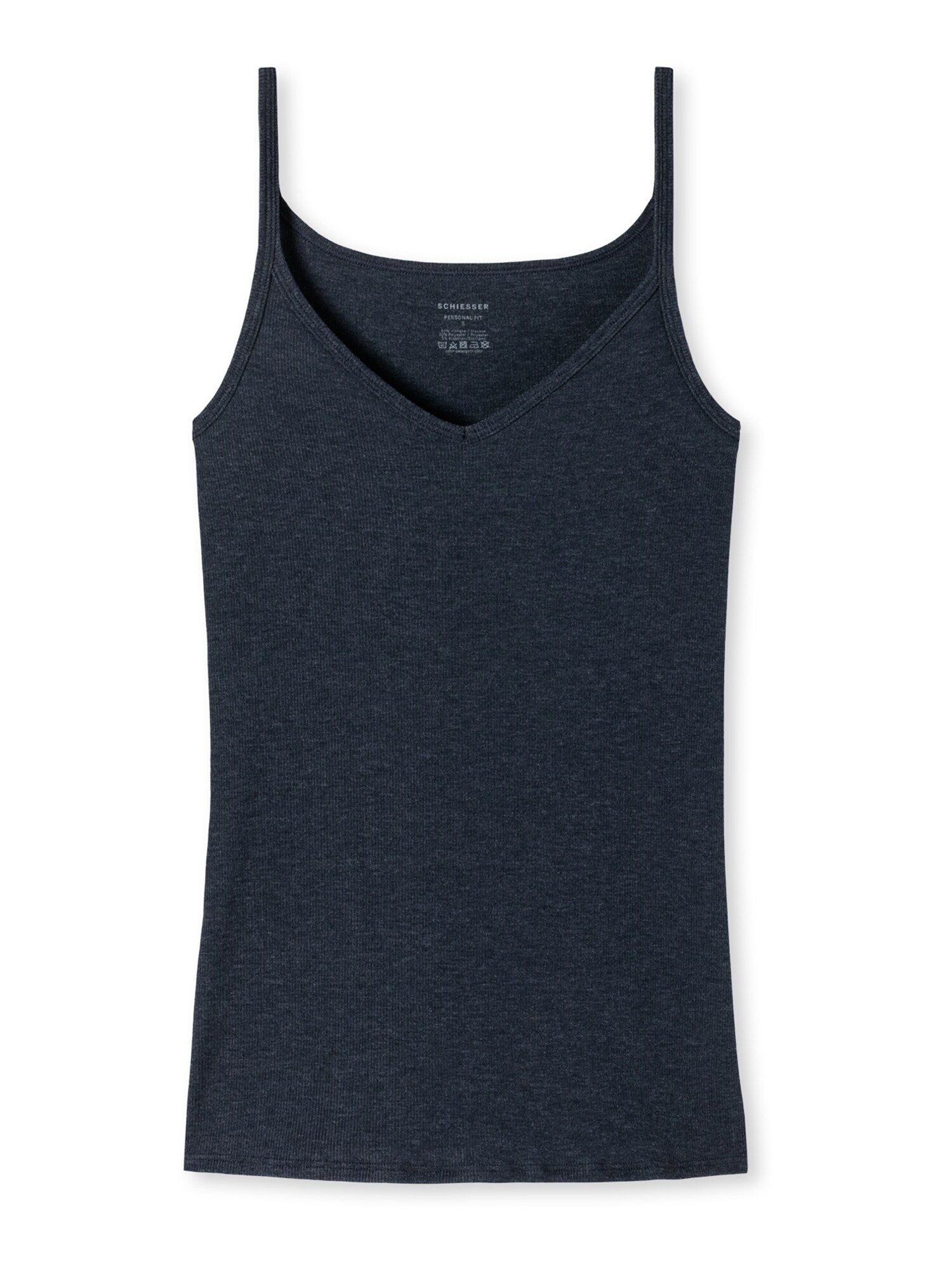 Schiesser Damen Spaghettitop Personal Fit Rippe - Bild 1