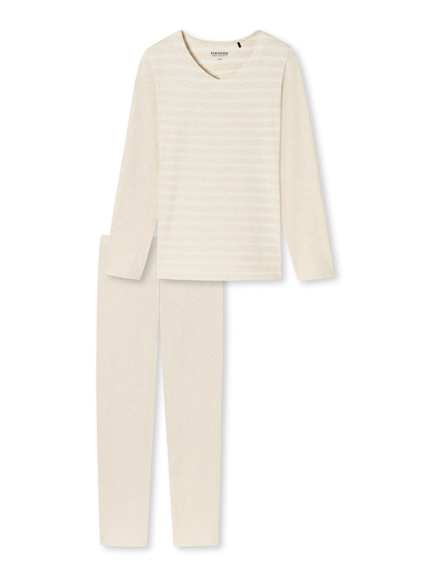 Schiesser Damen Pyjama Essential Stripes - Bild 1