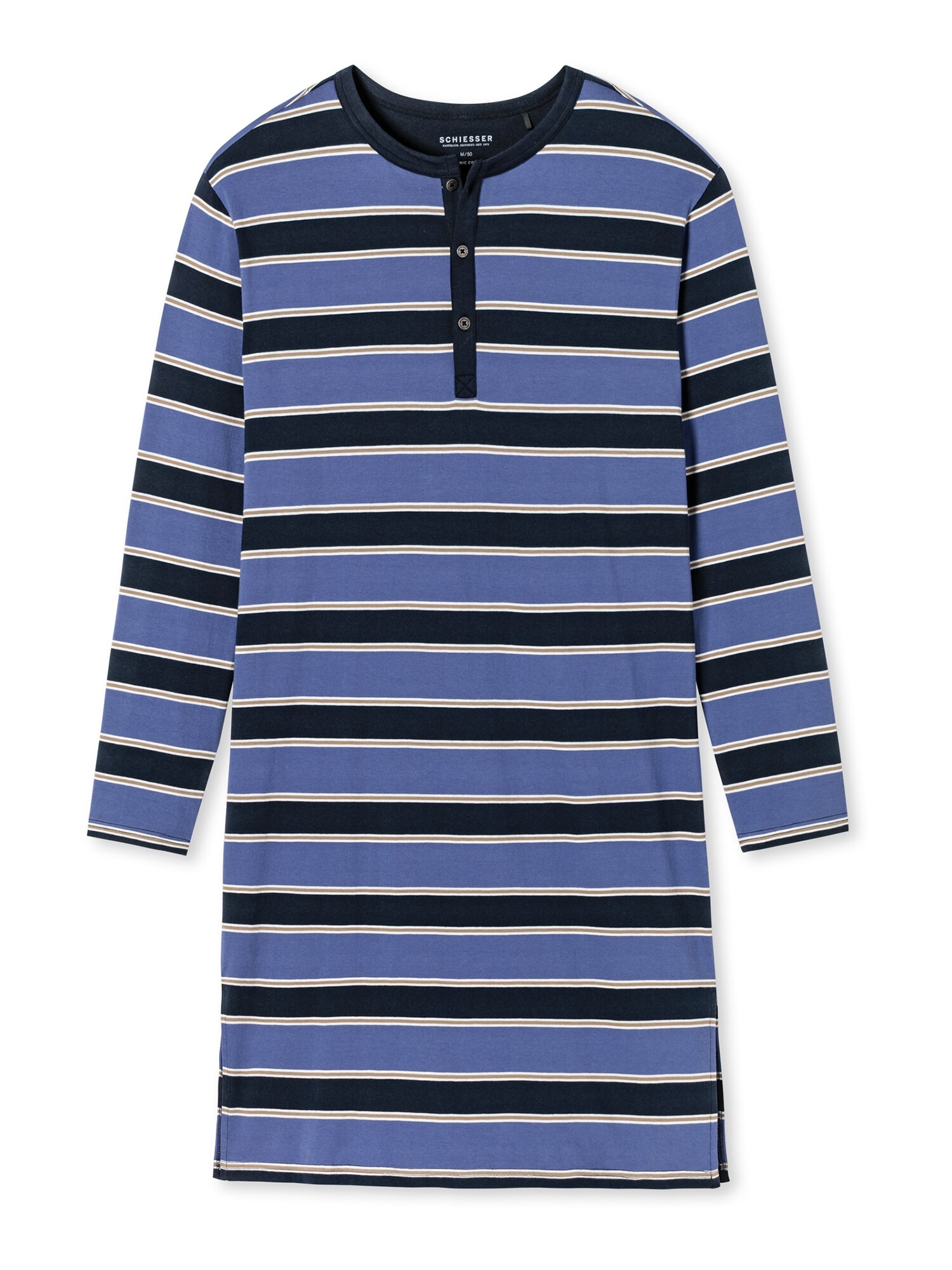 Schiesser Herren Nachthemd Comfort Fit - Bild 1